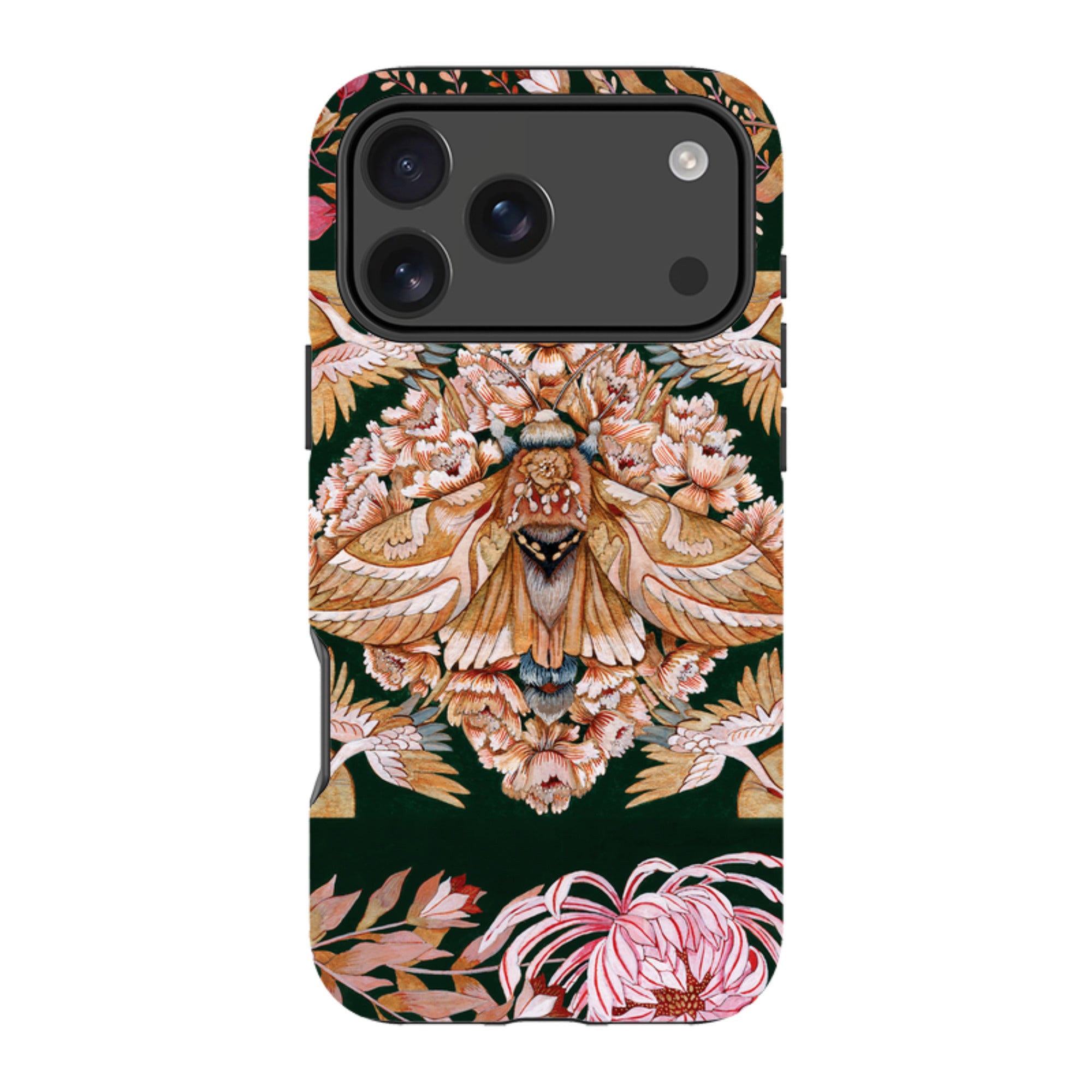 iPhone Tough Case - Golden Moth By Maria Matos