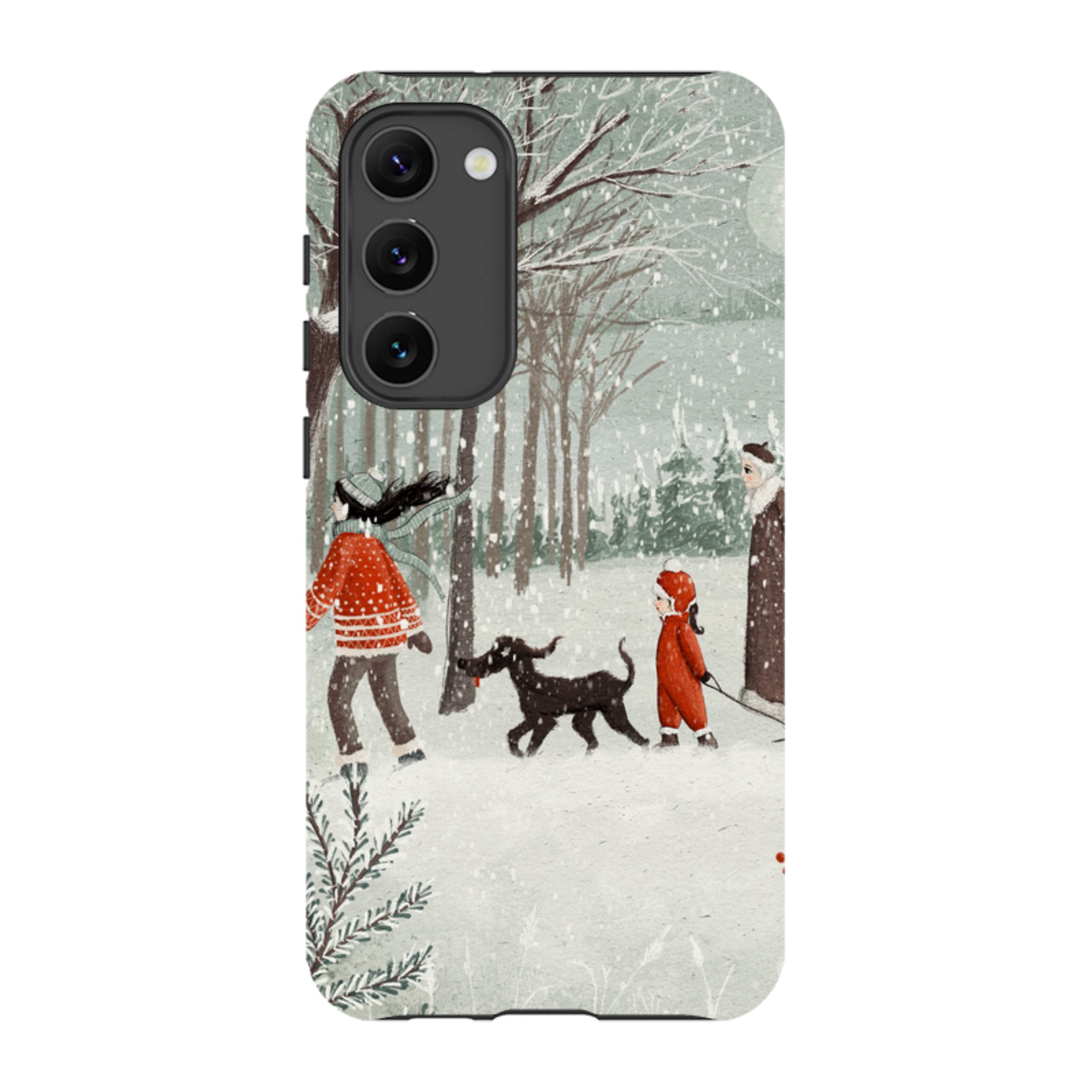 Samsung Tough Case - Winter Walk By Maja Lindberg