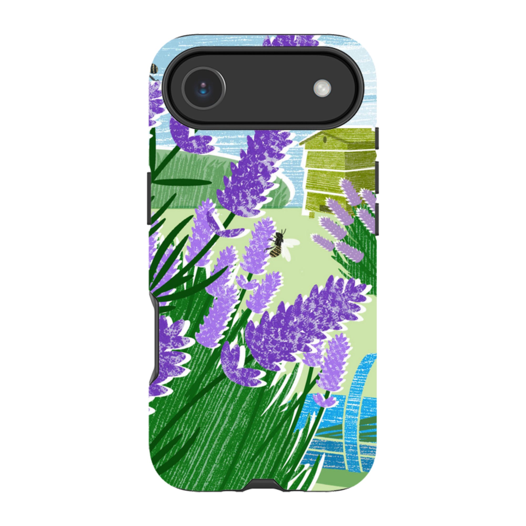 iPhone Tough Case - Lavender Garden By Liane Payne