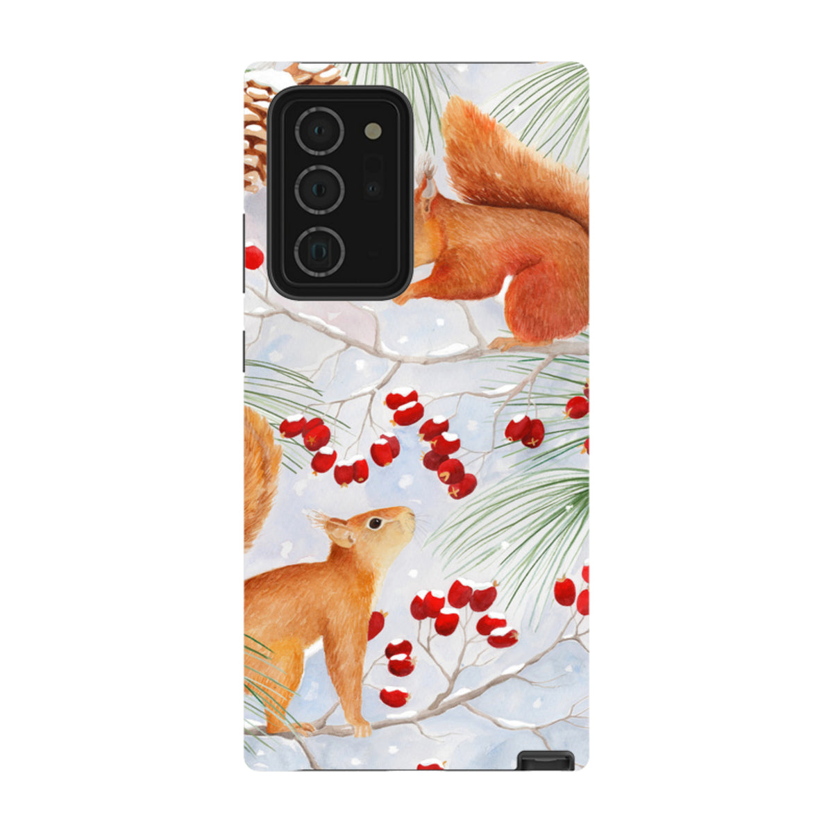 Samsung Tough Case - Red Squirrels By Bex Parkin