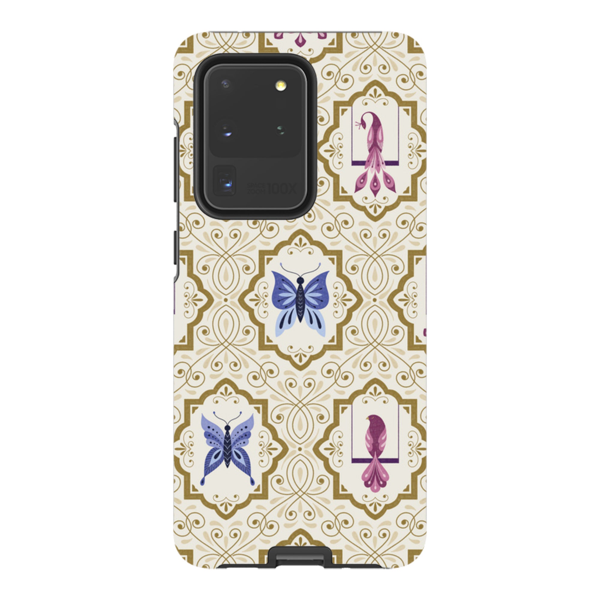 Samsung Tough Case - Wingframes Ivory By Jenny Zemanek