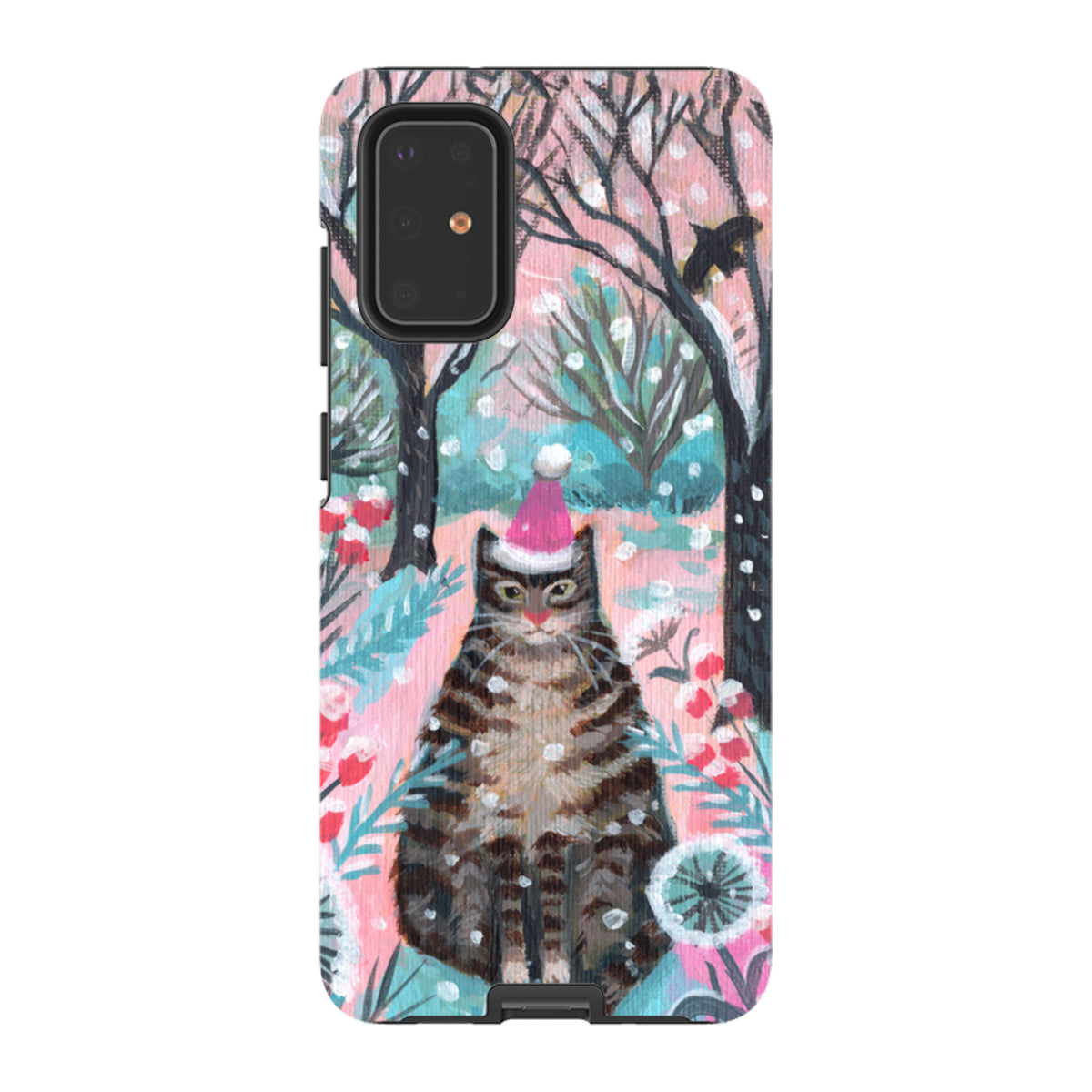 Samsung Tough Case - Snow Tabby By Mary Stubberfield