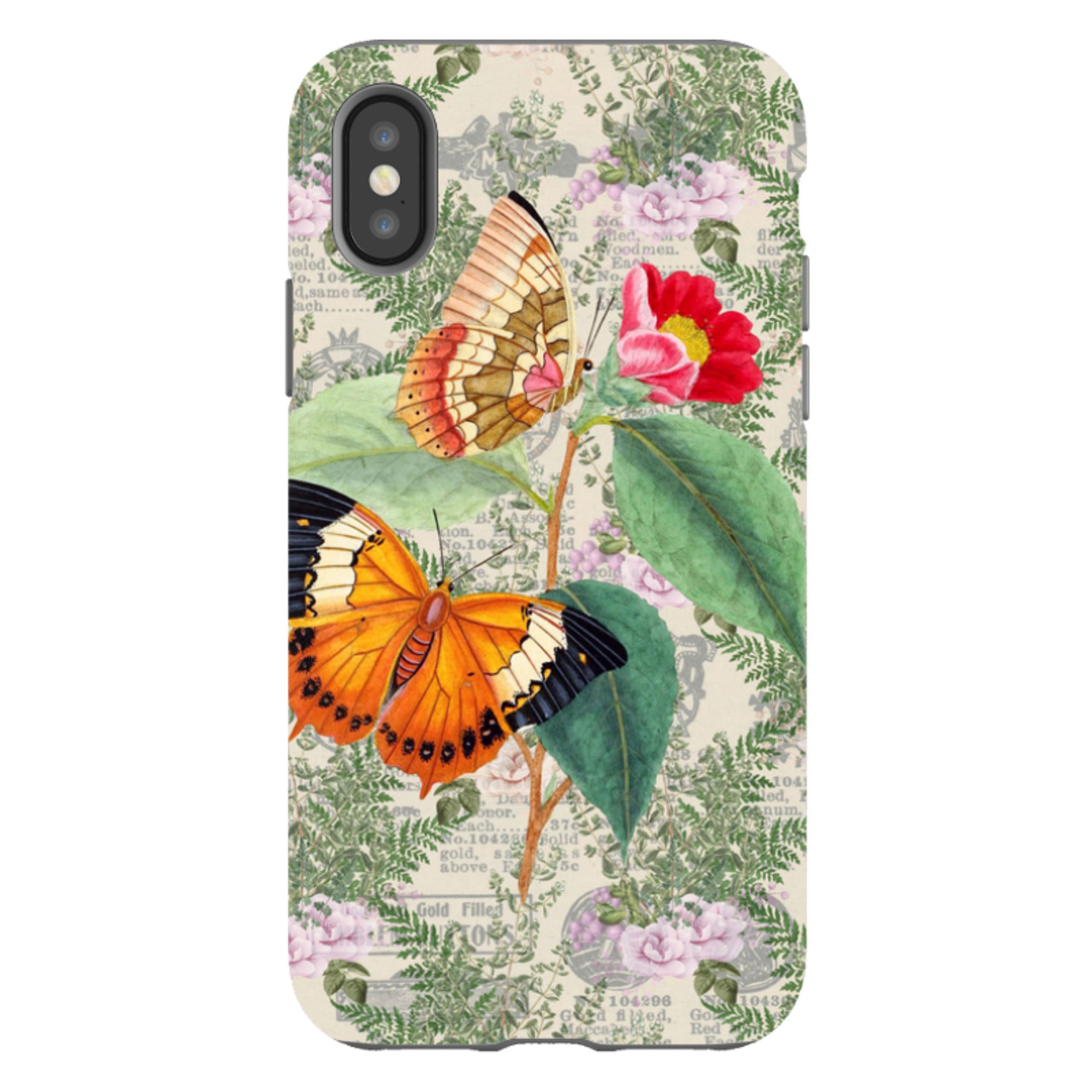 iPhone Tough Case - Butterfly Stories