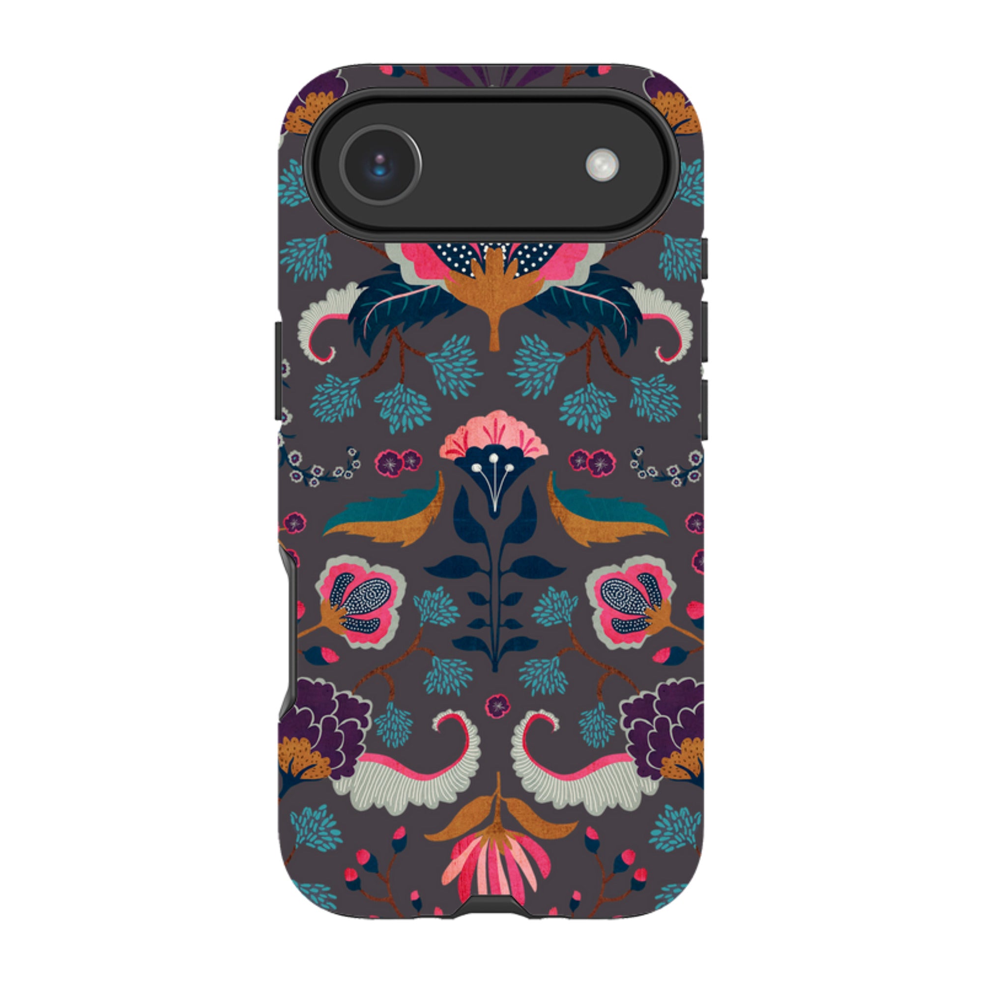 iPhone MagSafe Tough Case - Folk Floral II By Katherine Quinn