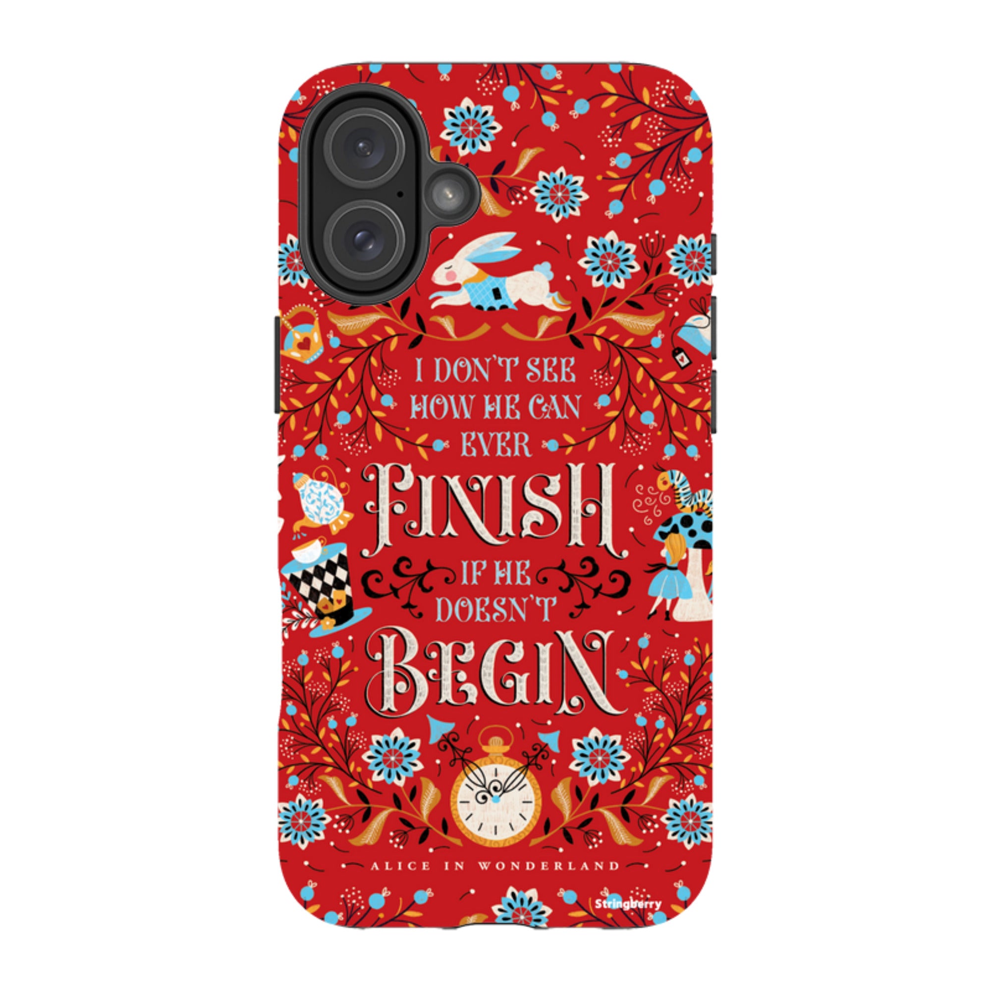 iPhone Tough Case - Alice By Jenny Zemanek