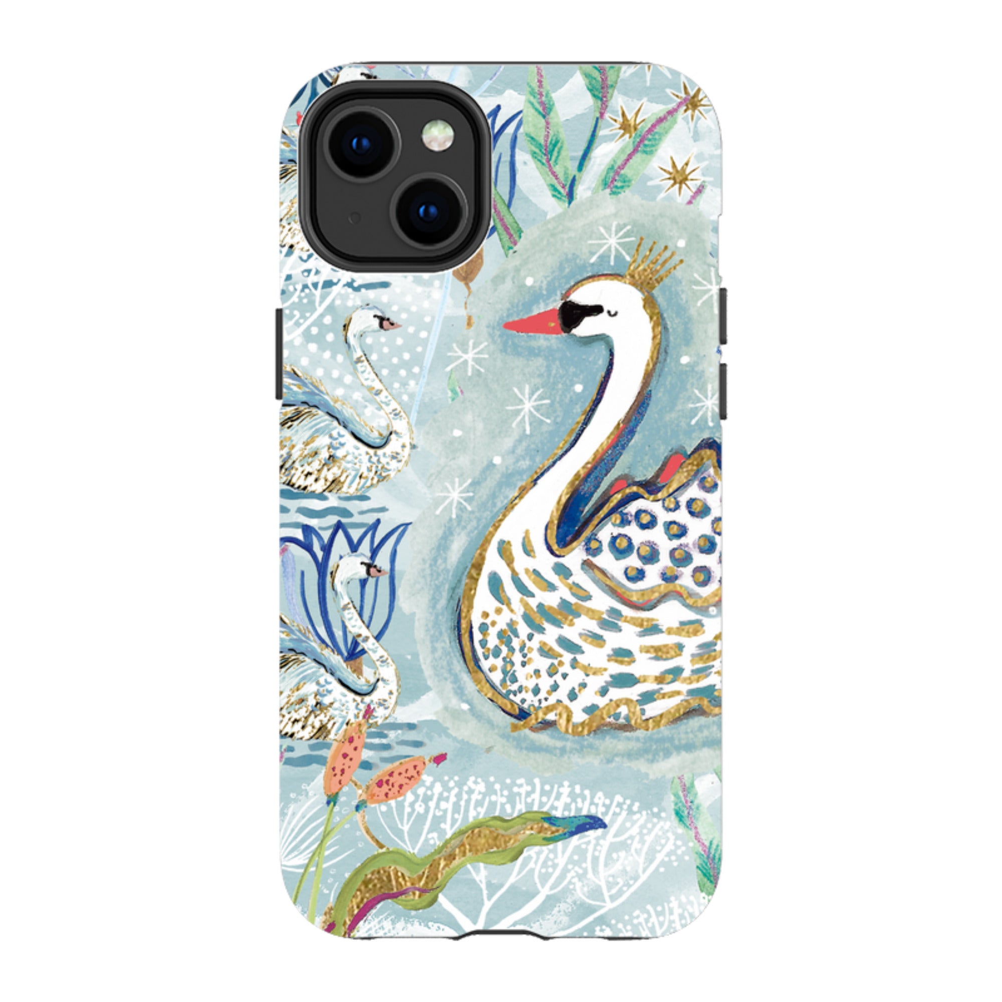 iPhone Tough Case - Seven Swans II By Emma Frances Grant