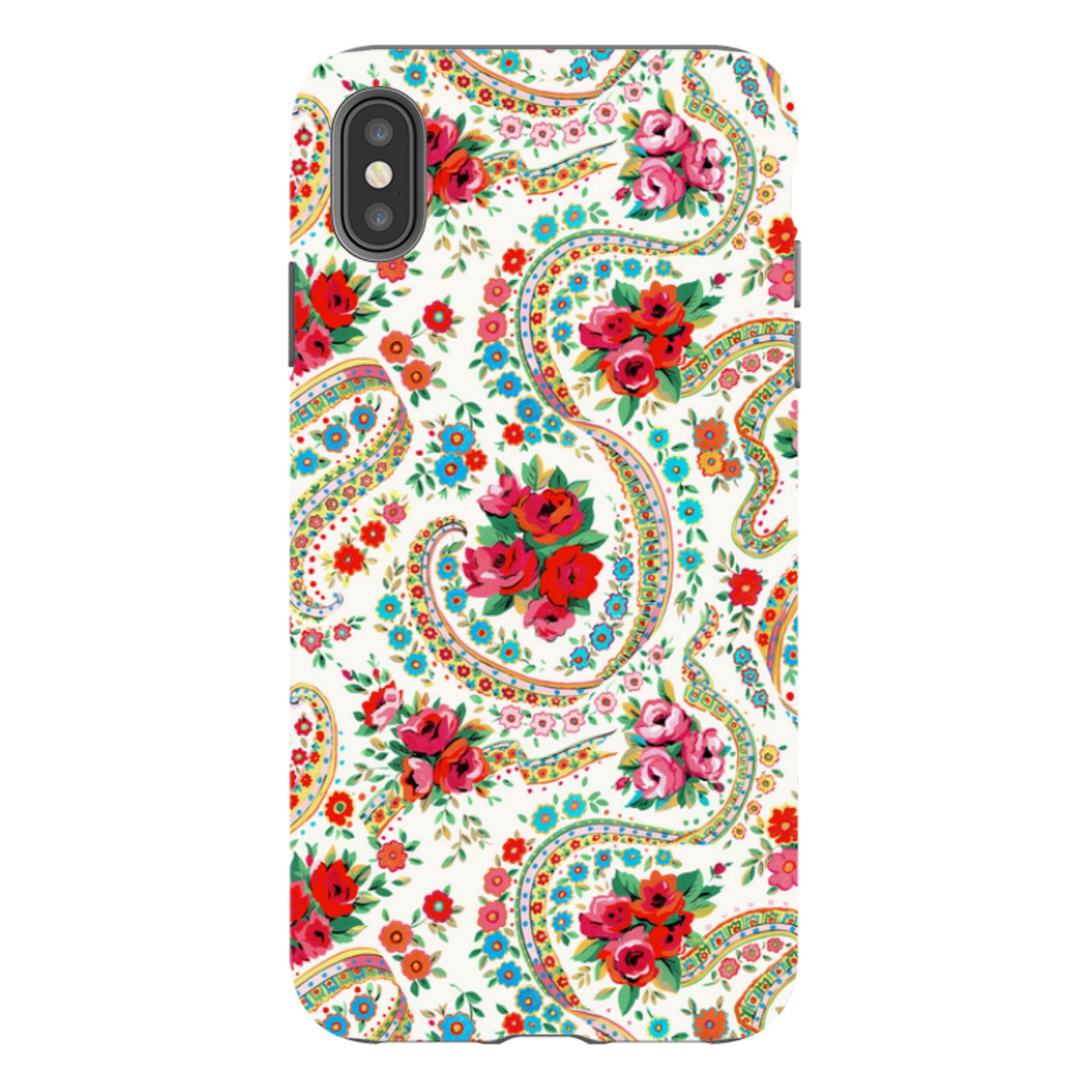 iPhone Tough Case - Ribbons & Roses By Sarah Campbell