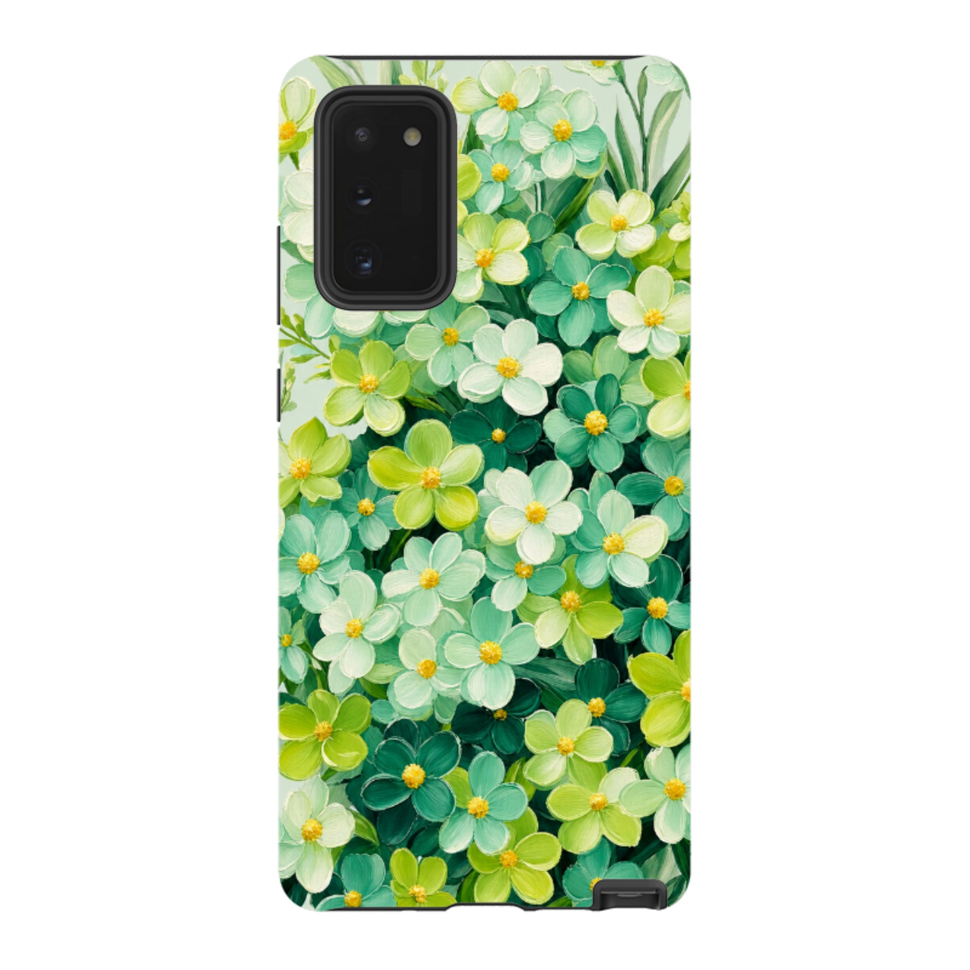 Samsung Tough Case - Sage Wildflower Floral