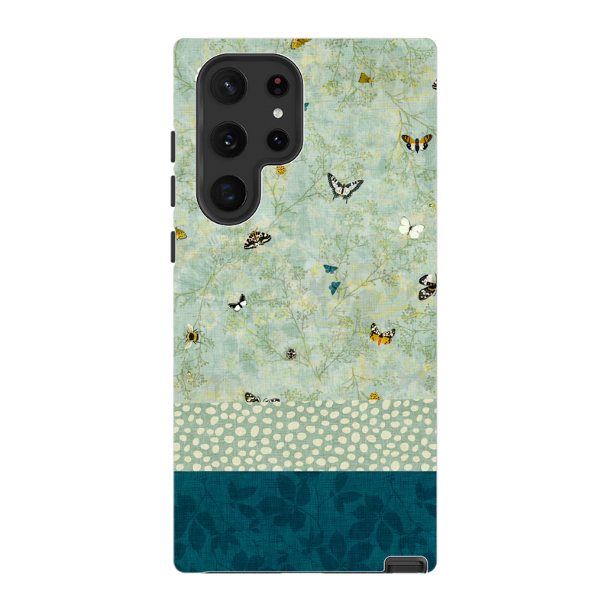Samsung Tough  Case - Chinoiserie Garden Soft Sage 2 By Katherine Quinn