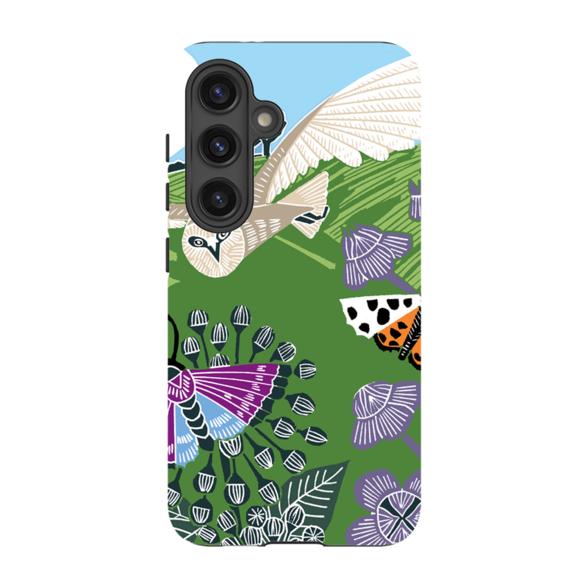 Samsung Tough Case - Morning Barn Owl By Kate Heiss