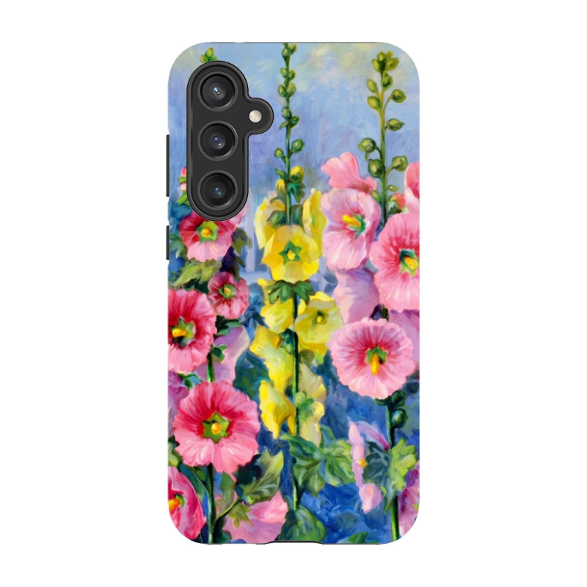 Samsung Tough Case - Hollyhock Garden
