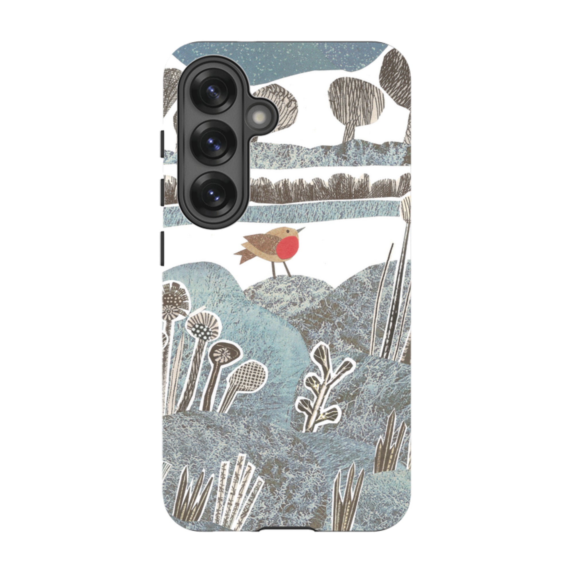 Samsung Tough Case - Frost Robin By Jane Robbins