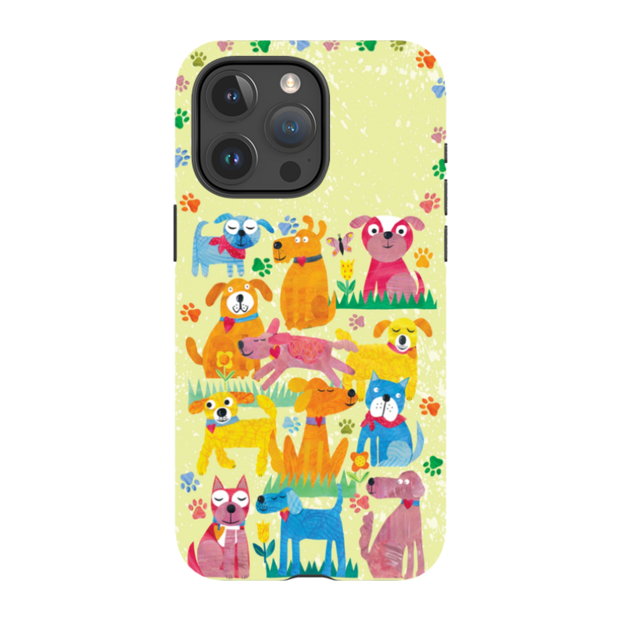 iPhone MagSafe Tough Case - Dogs in the park By Tracey English