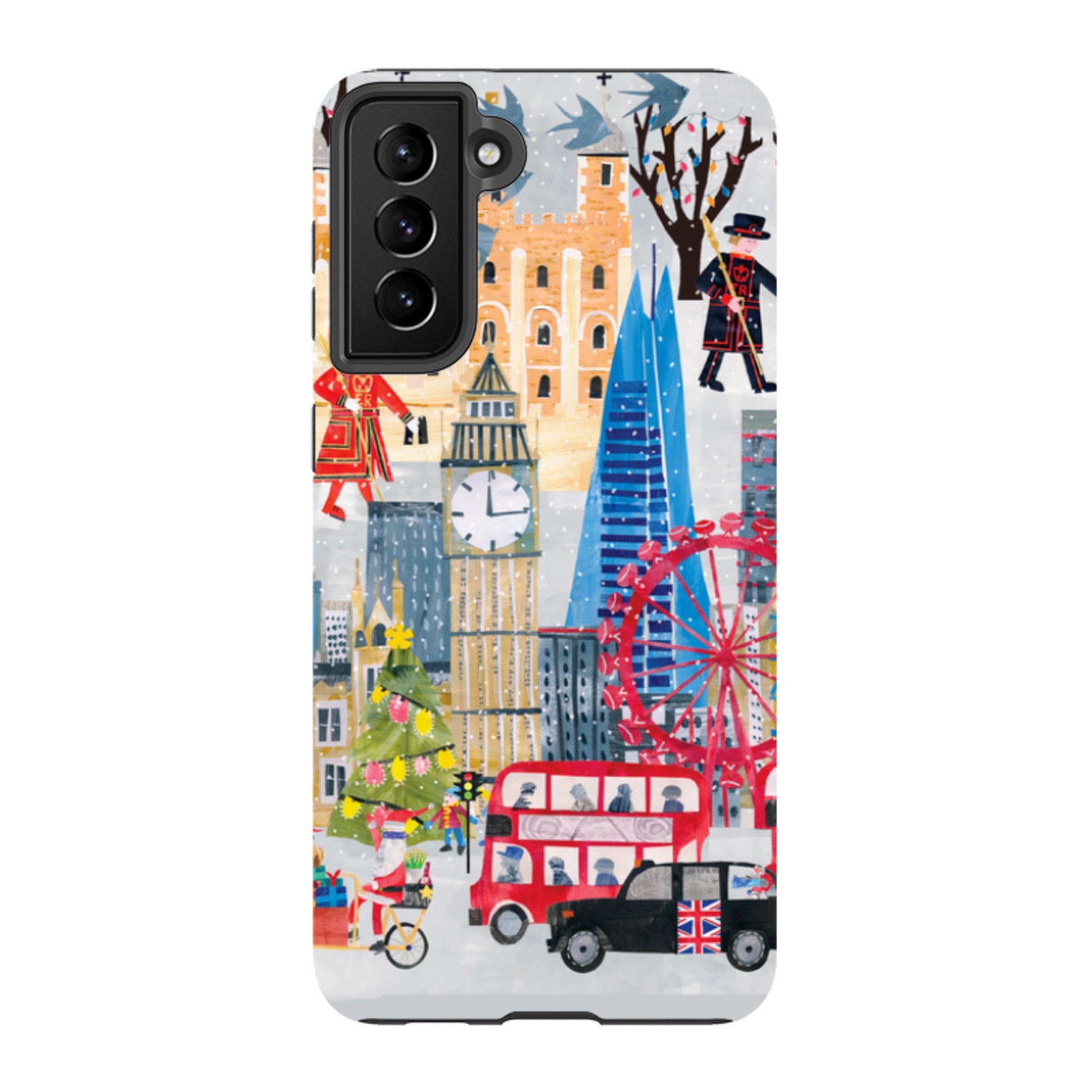Samsung Tough Case - Christmas In London By Tracey English