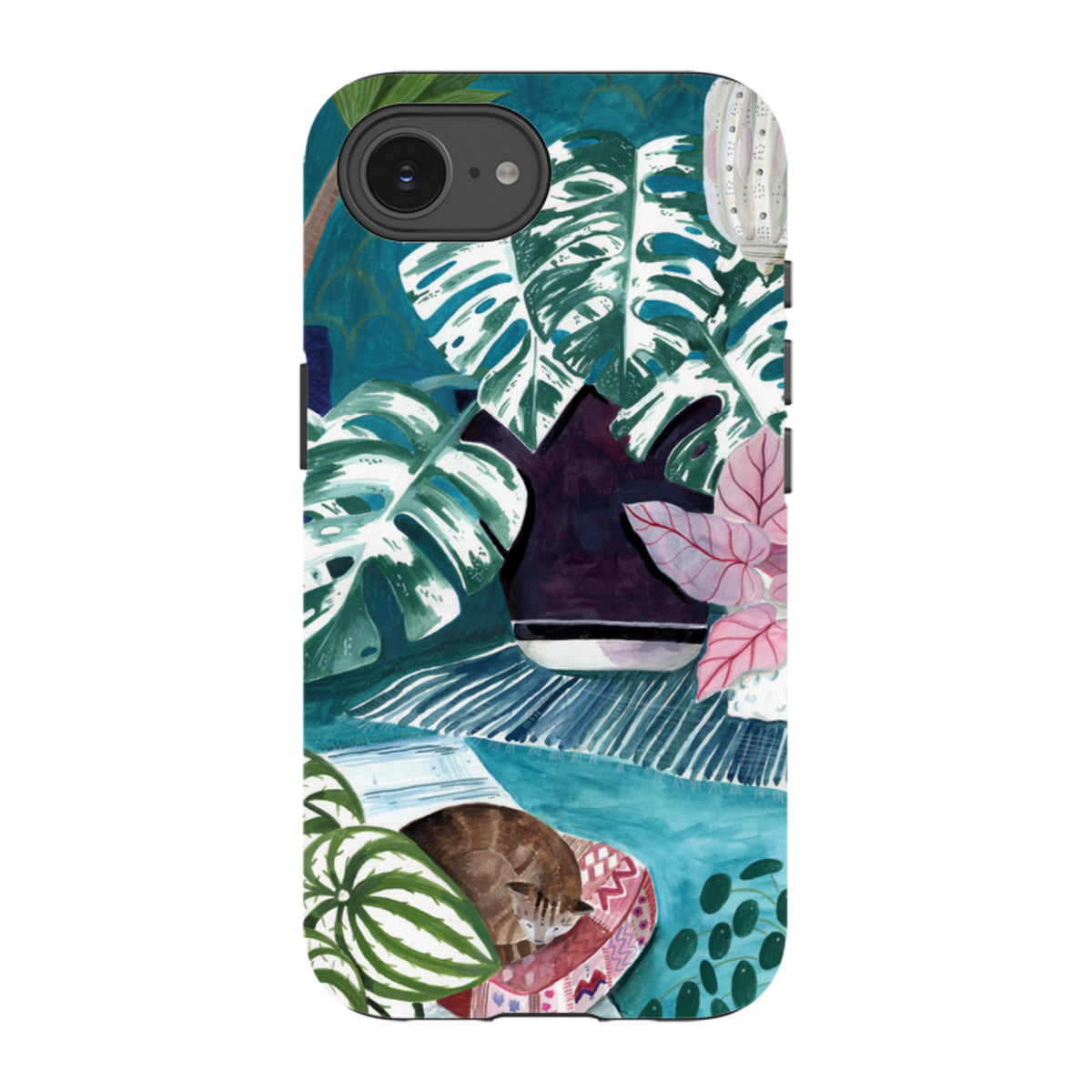 iPhone Tough Case - Blue Interior By Bex Parkin