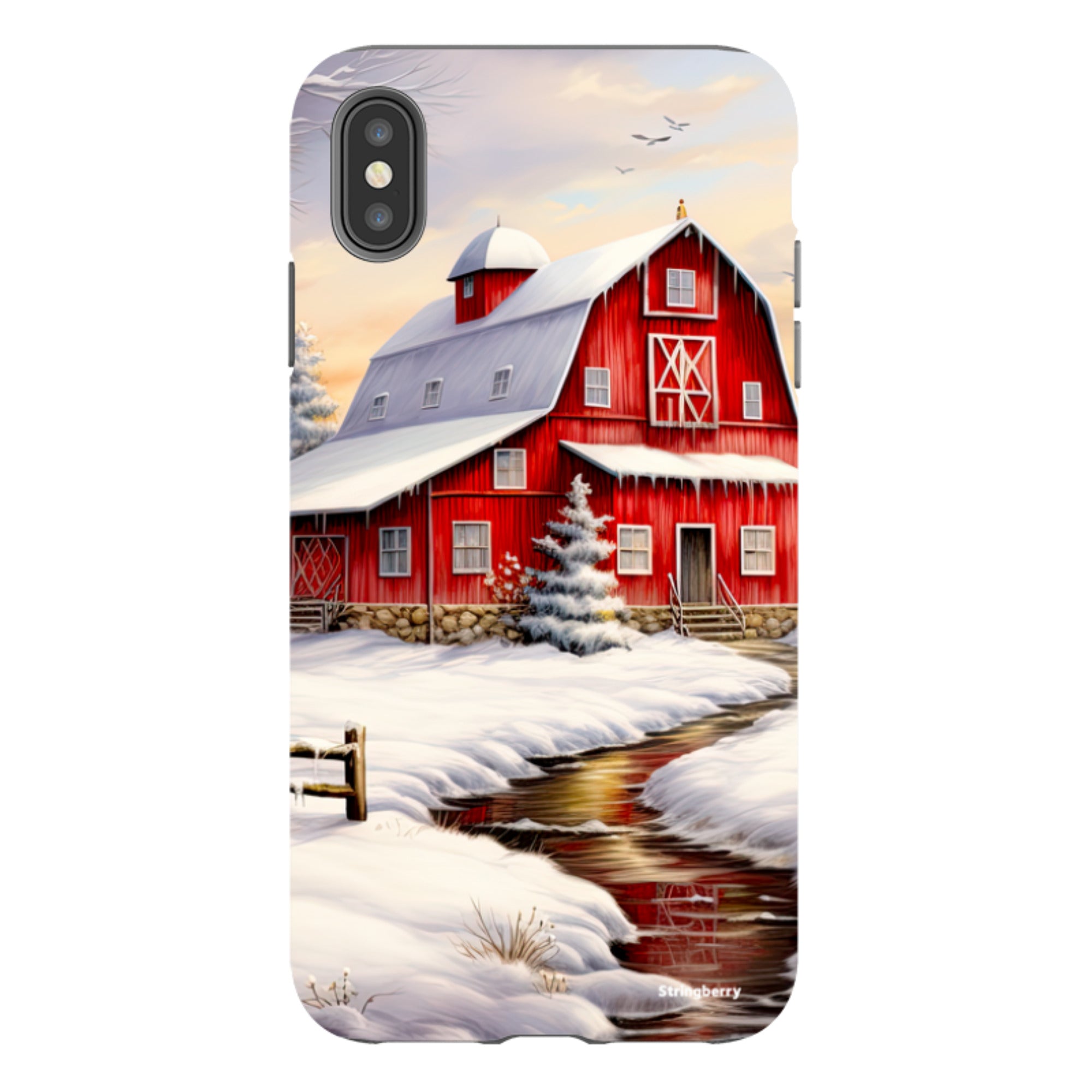 iPhone Tough Case - Winter Barn