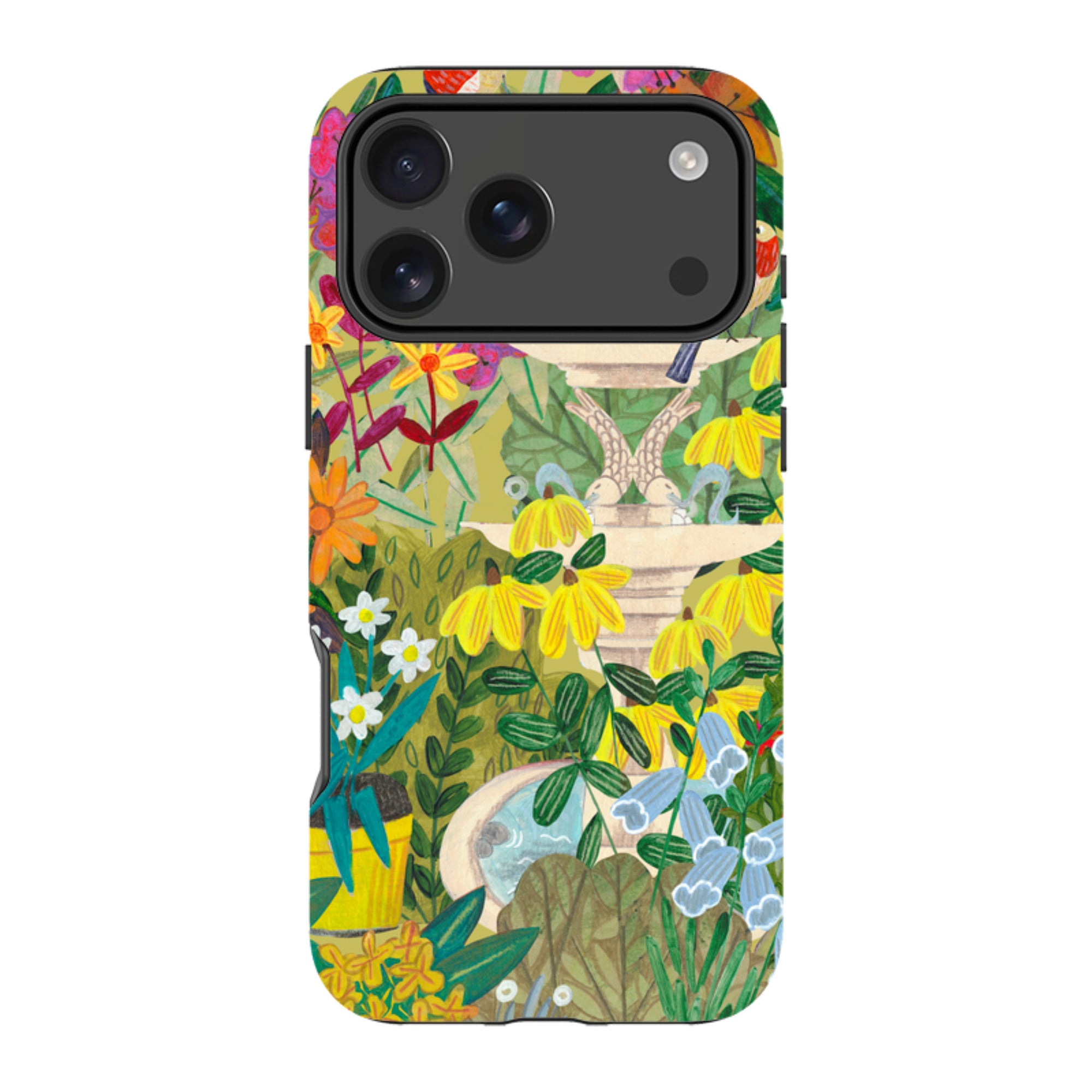 iPhone Tough Case - Floral Garden By Caroline Bonne Muller