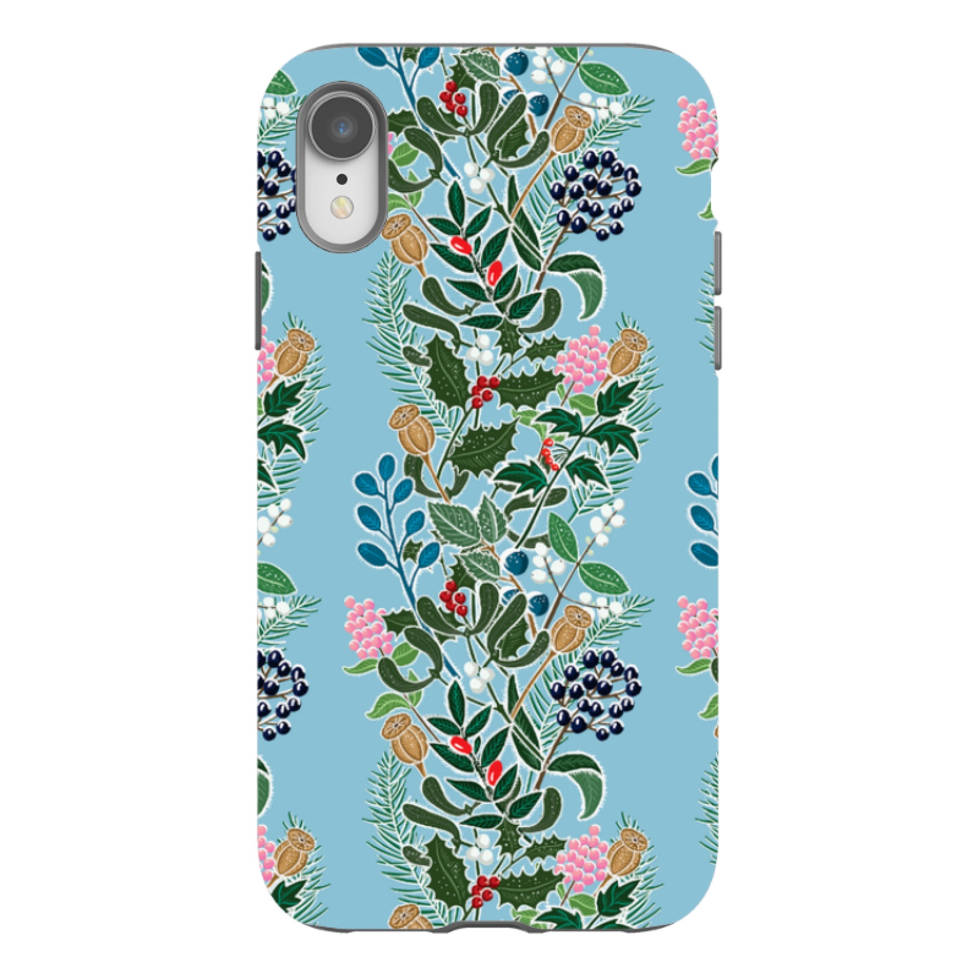 iPhone Tough Case - Winter Hedge-2 By kate Heiss