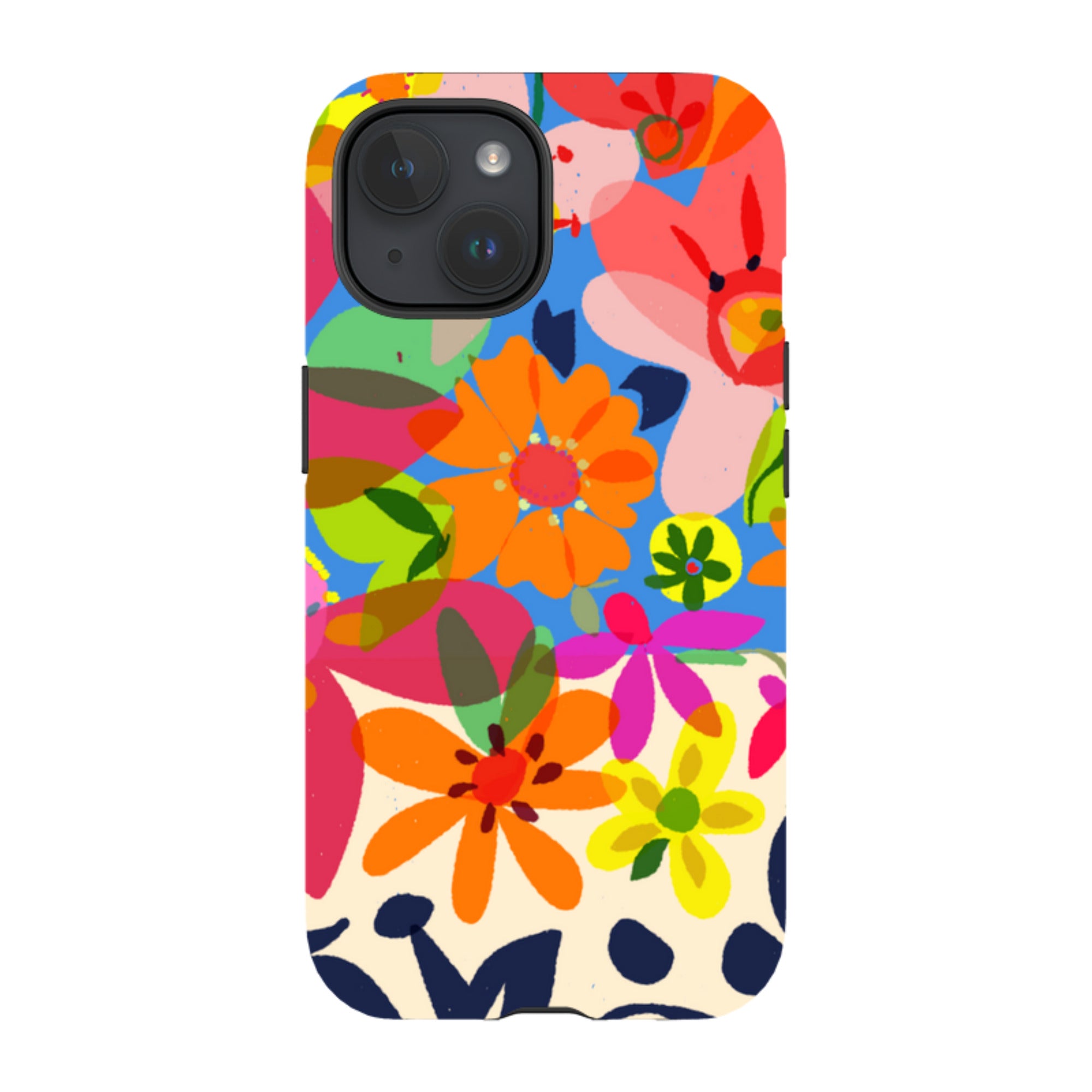 iPhone Tough Case - Beautiful Blooms By Sarah Campbell