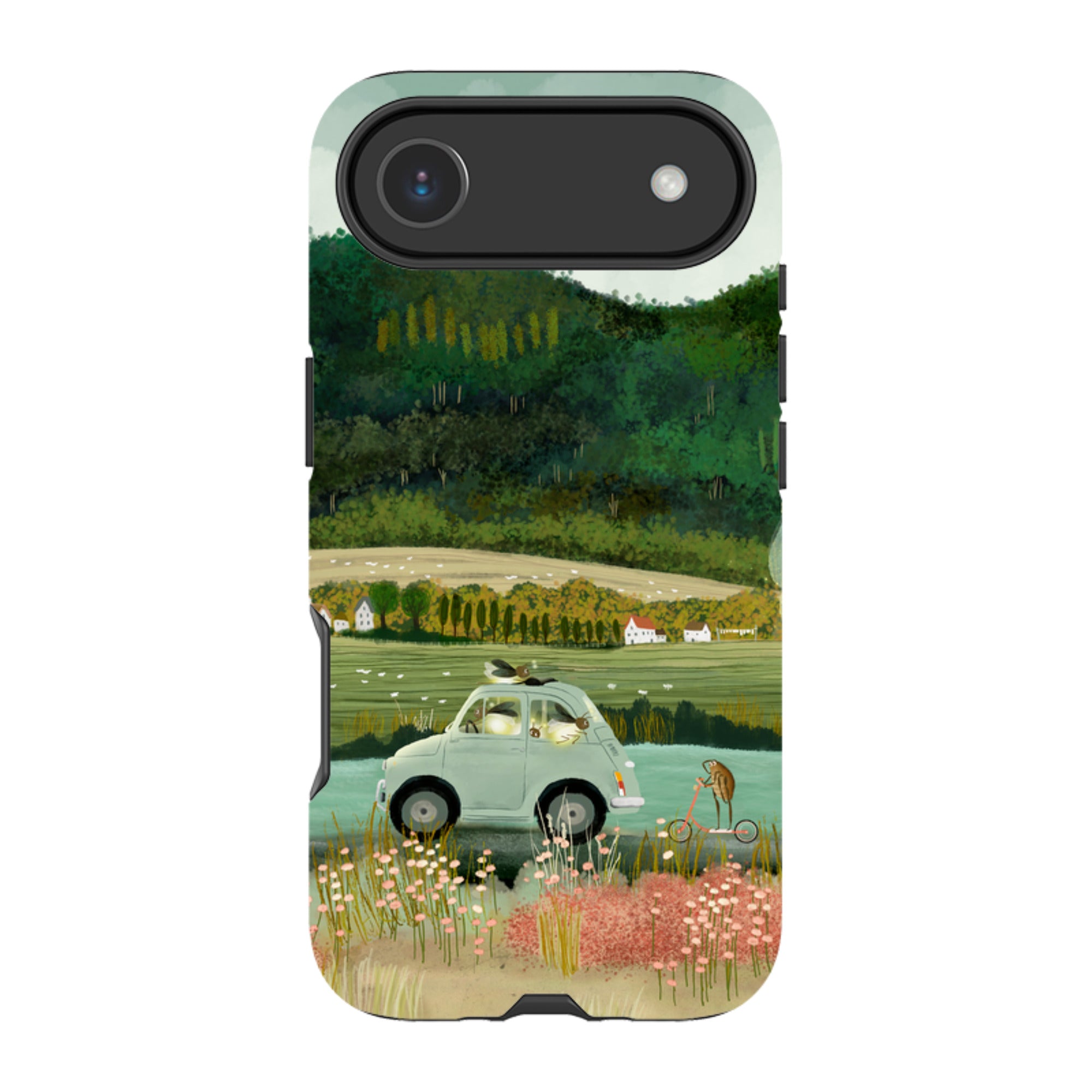 iPhone MagSafe Tough Case -  Lightening Bugs By Katherine Quinn