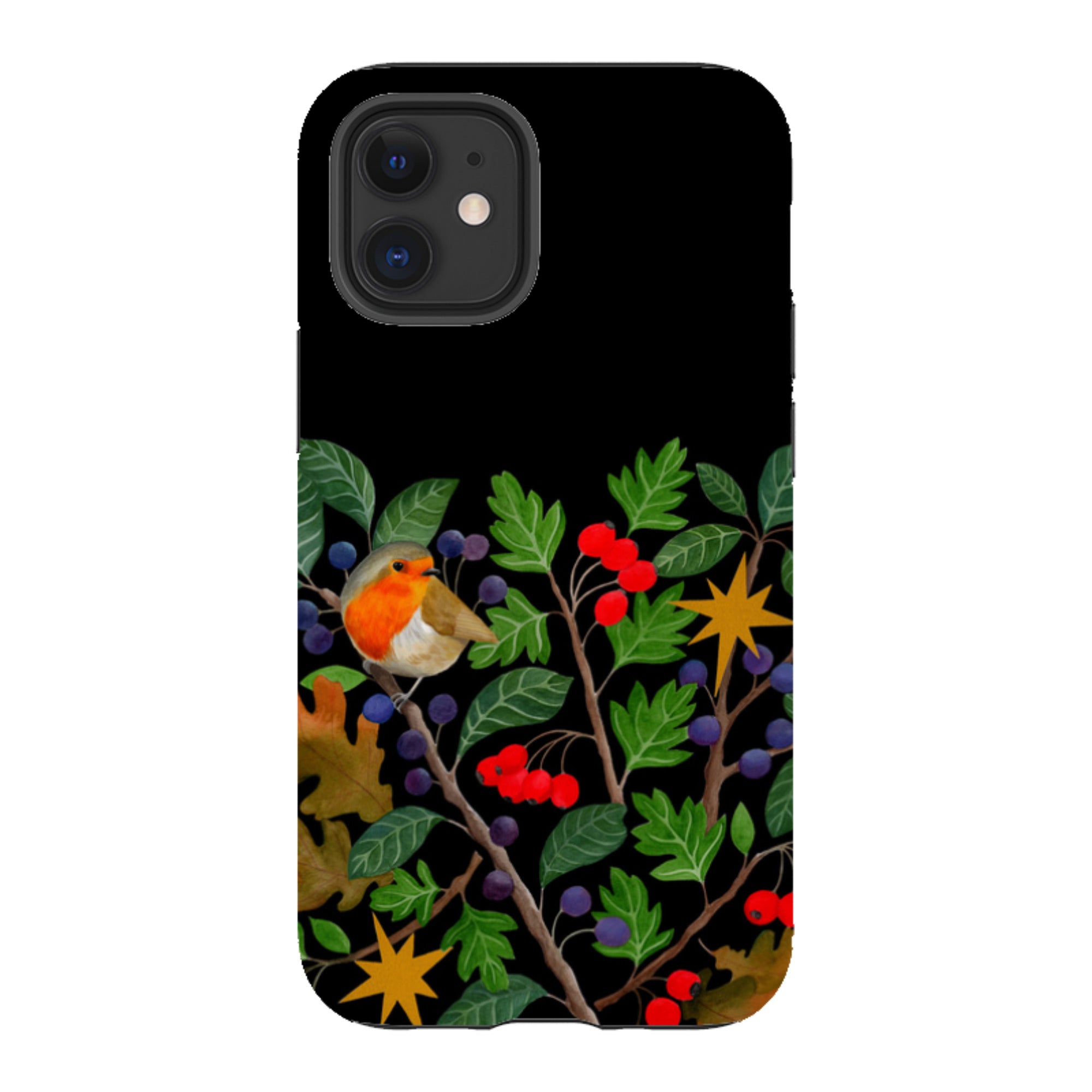 iPhone Tough Case - Sloe Robin By Bex Parkin