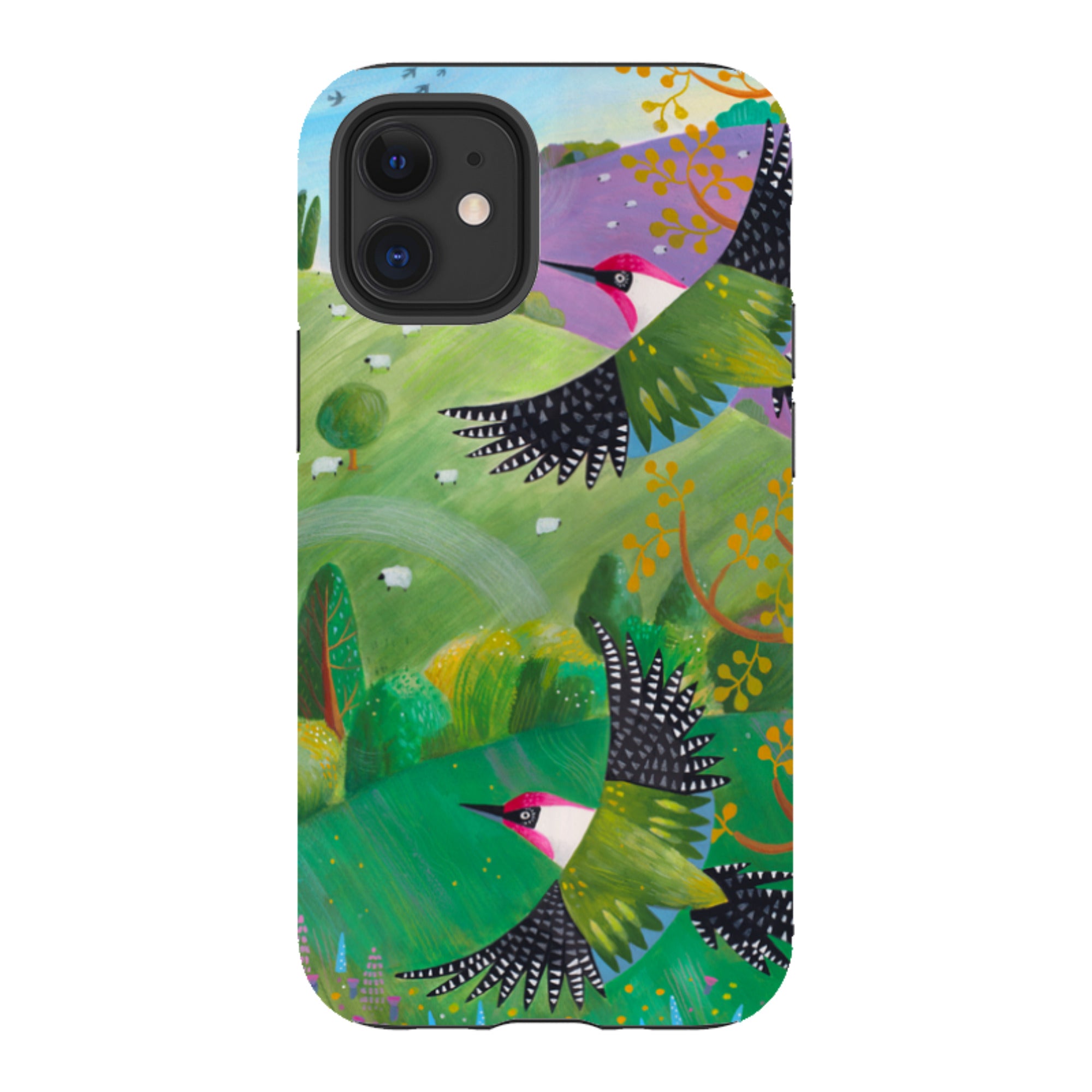 iPhone Tough Case - Woodpeckers By Bex Parkin