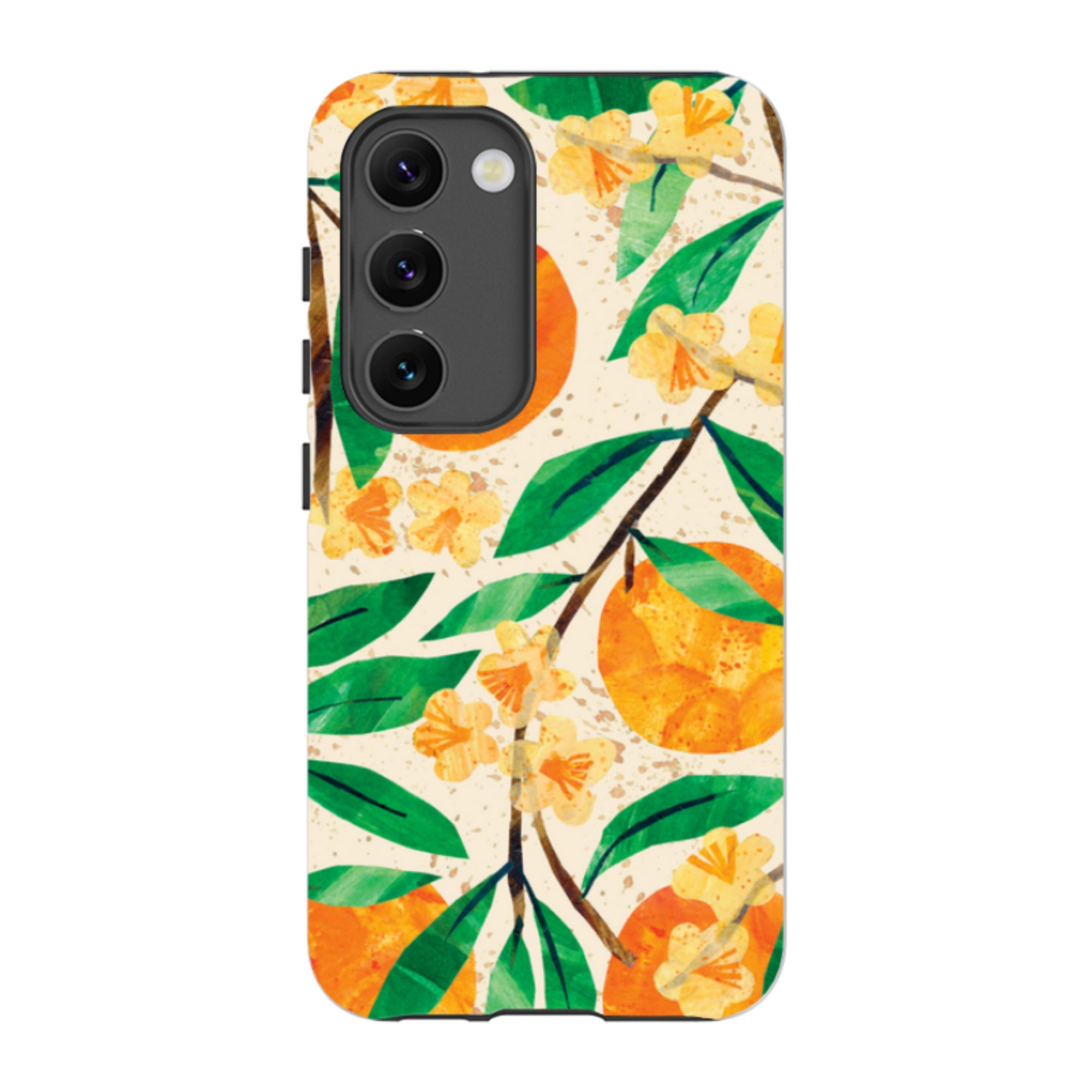 Samsung Tough  Case - Orange Blossom By Tracey English