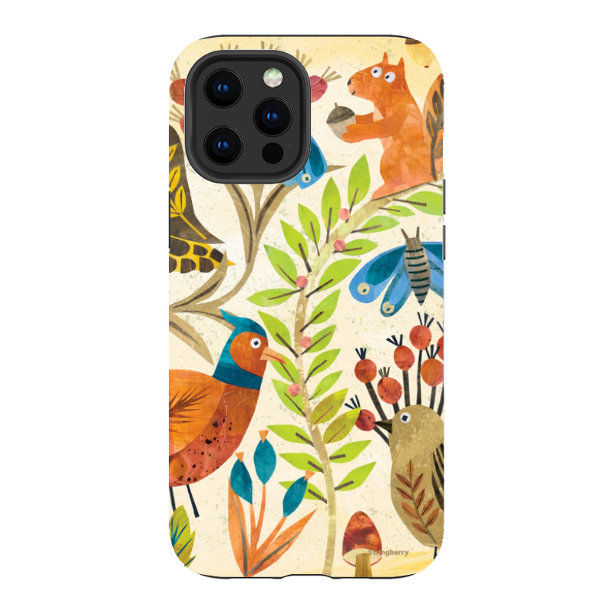 iPhone Tough Case - Woodland Friends By Tracey English