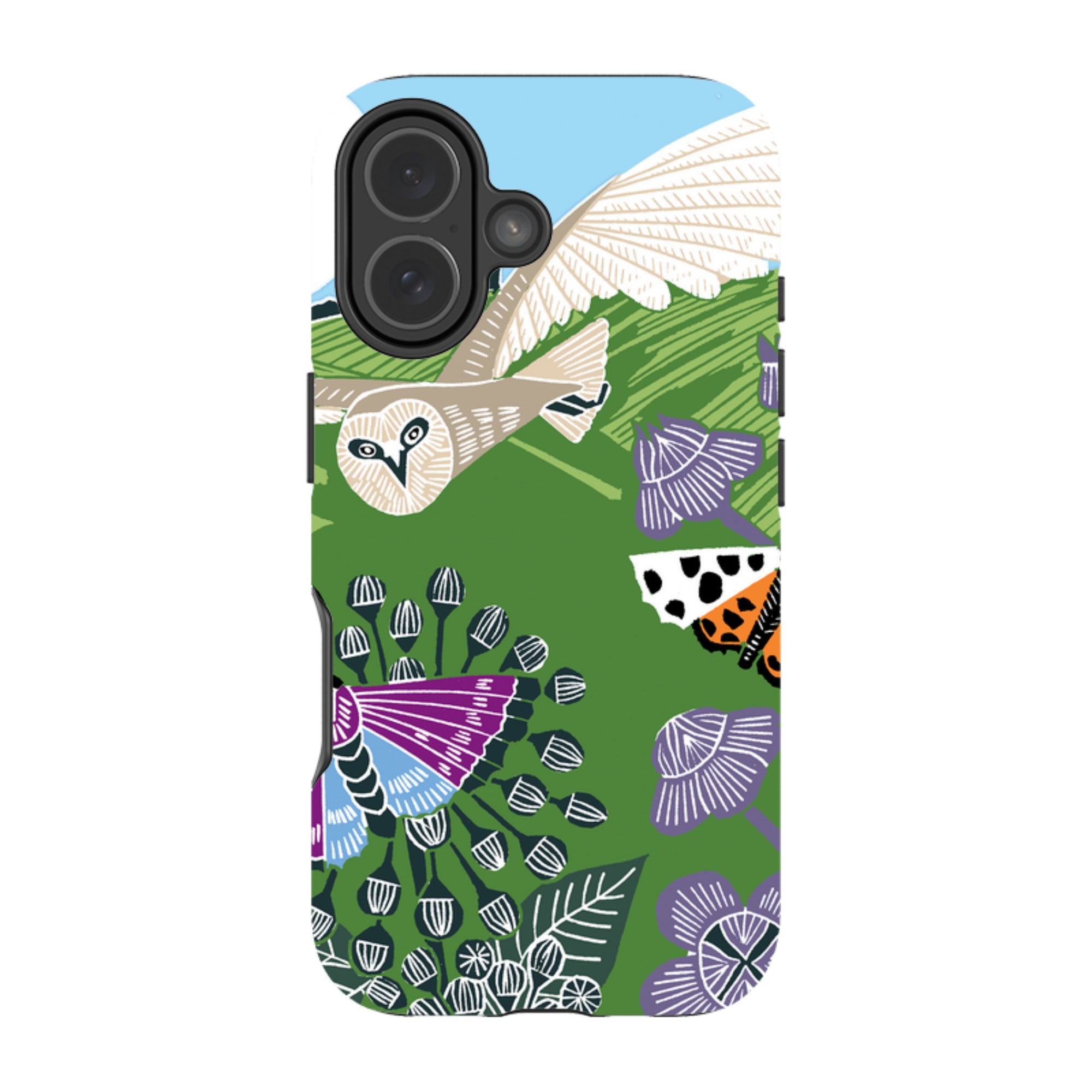 iPhone Tough Case - Morning Barn Owl By Kate Heiss