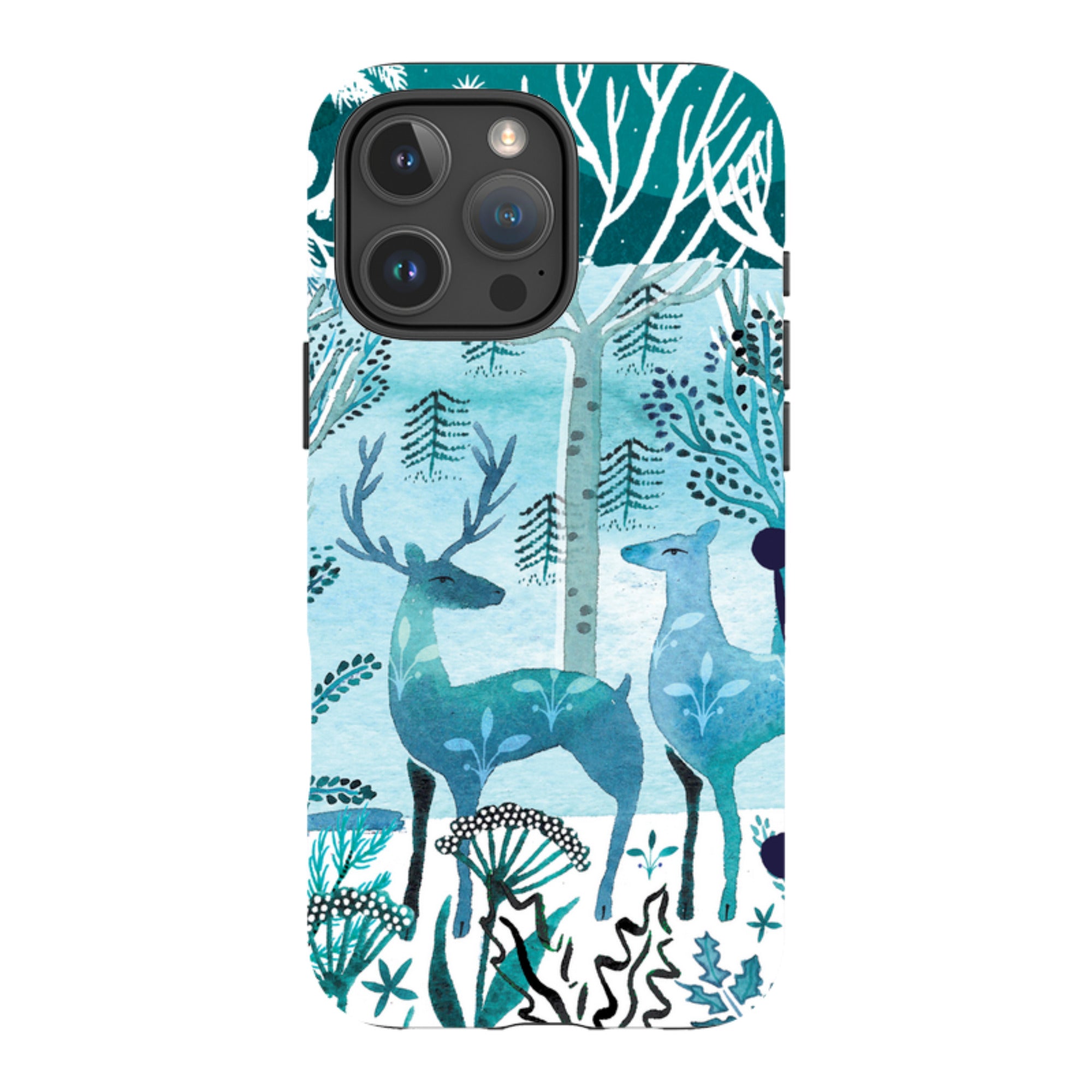 iPhone Tough Case - Frosted Branches By Emma Frances Grant