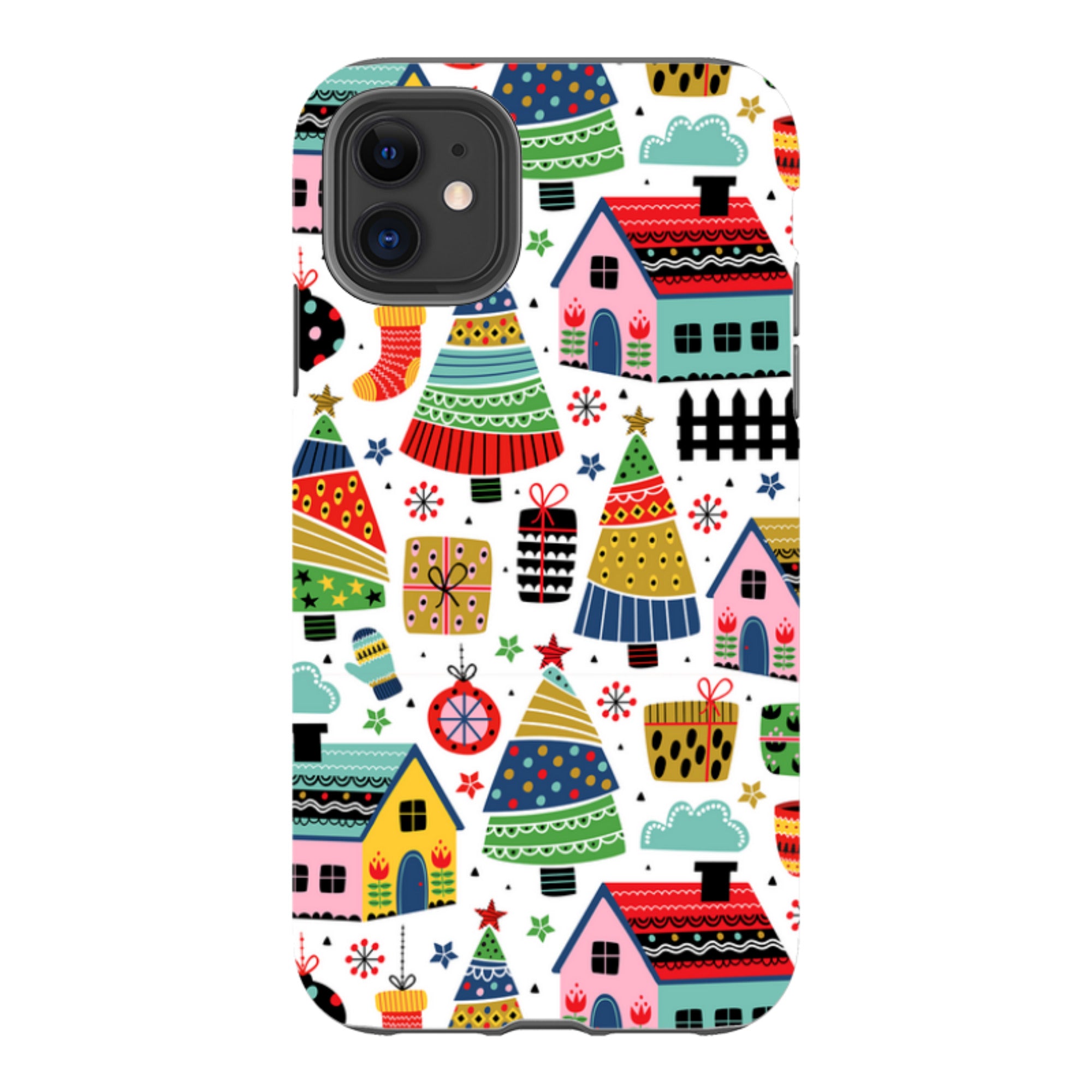 iPhone Tough Case - Scandi Xmas