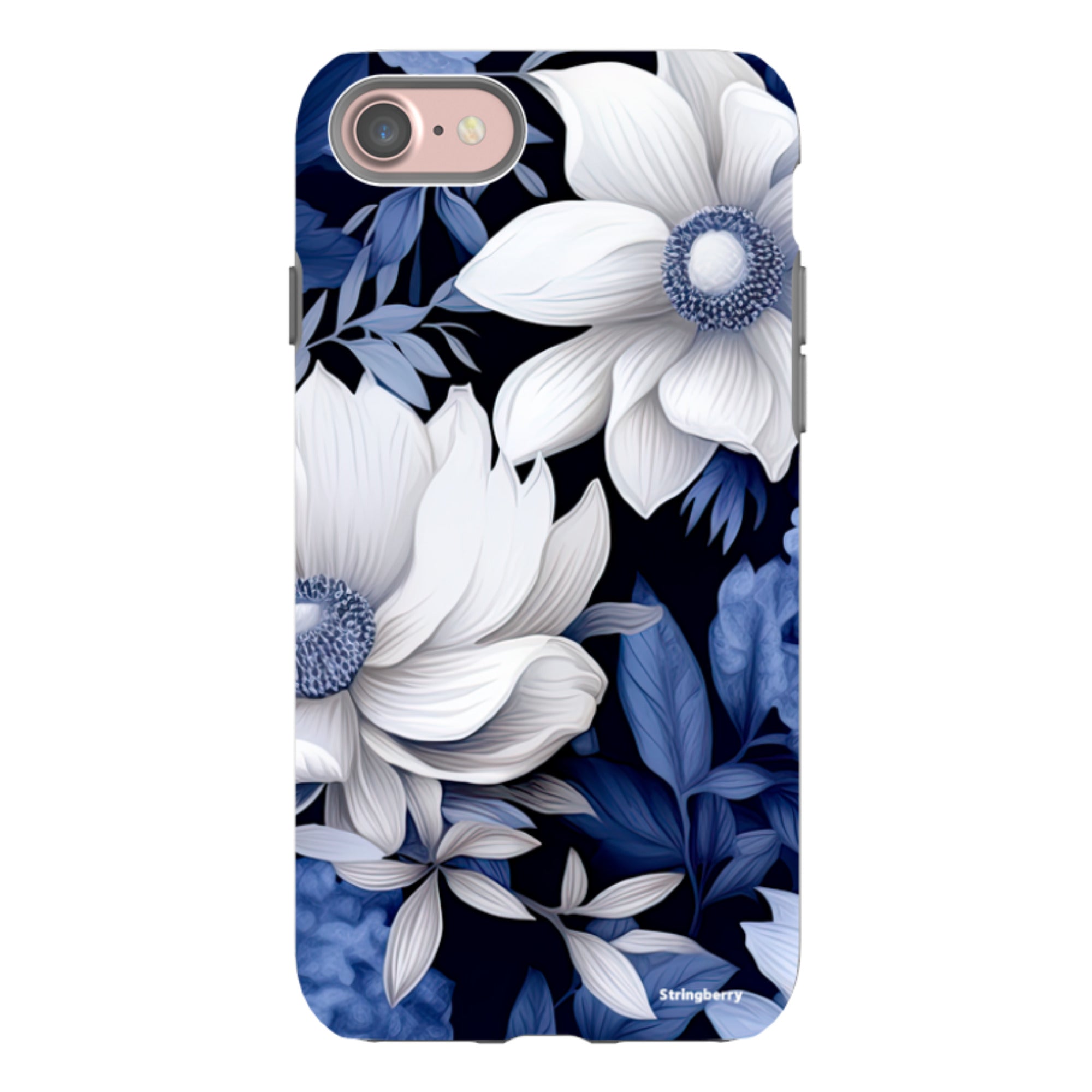 iPhone Tough Case - Blue Nutberry III