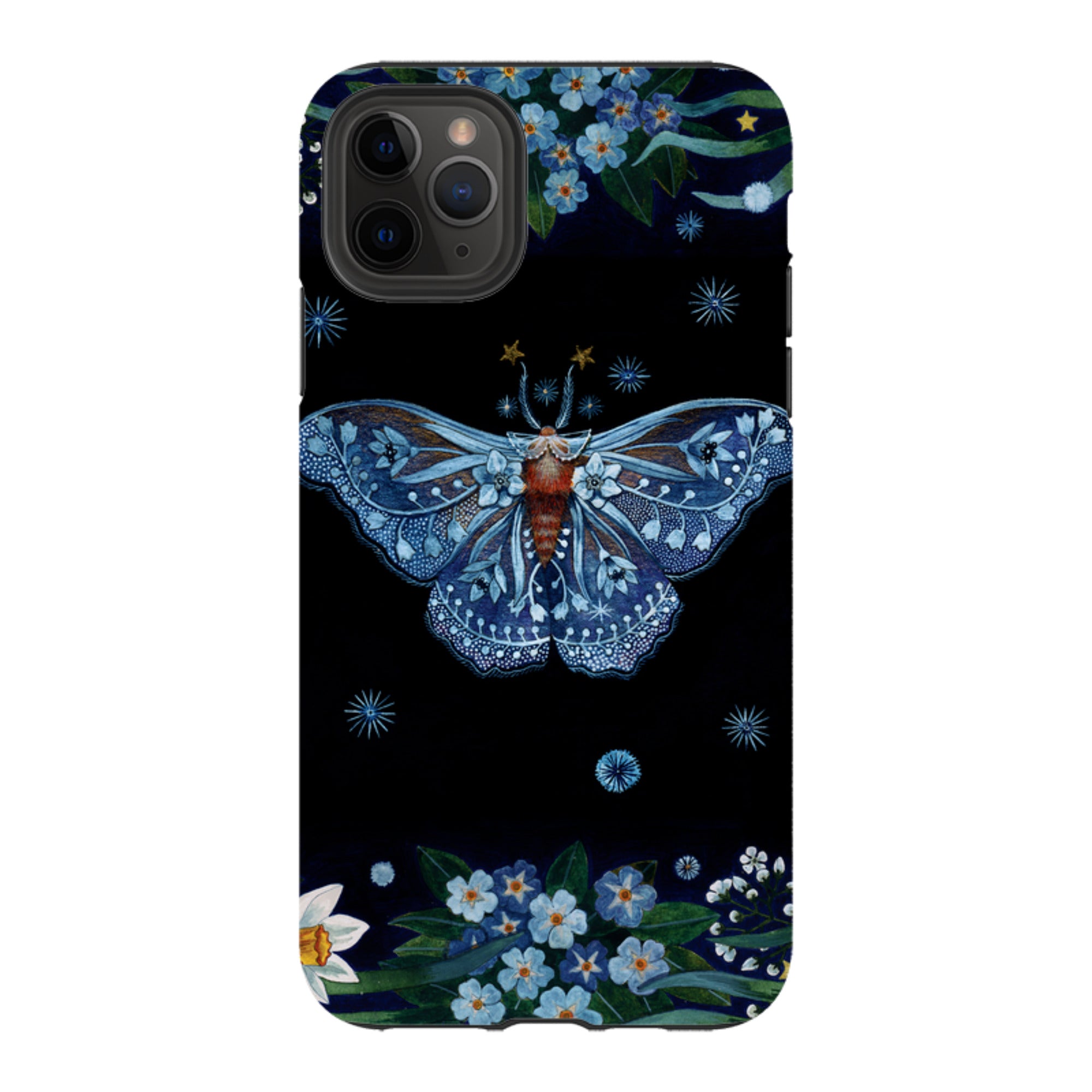 iPhone Tough Case - Night Moth By Maria Matos