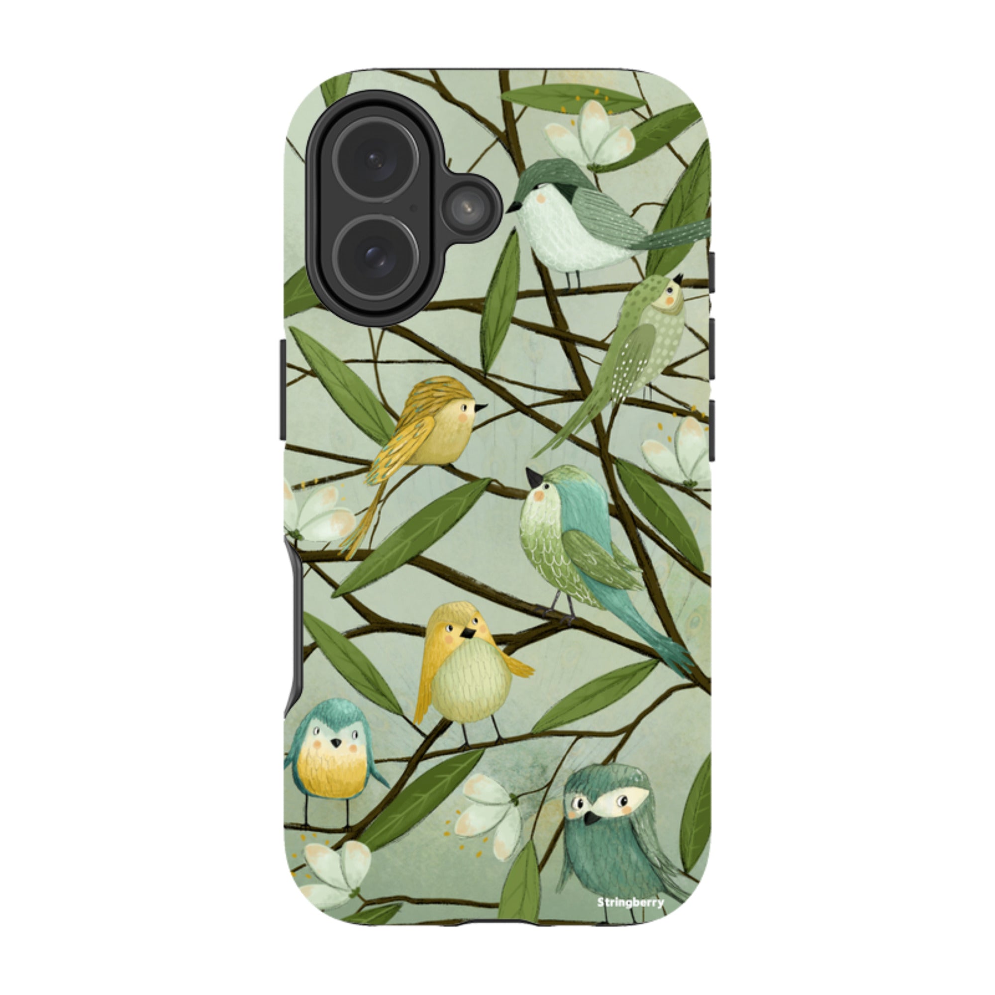 iPhone Tough Case - Birds By Maja Lindberg