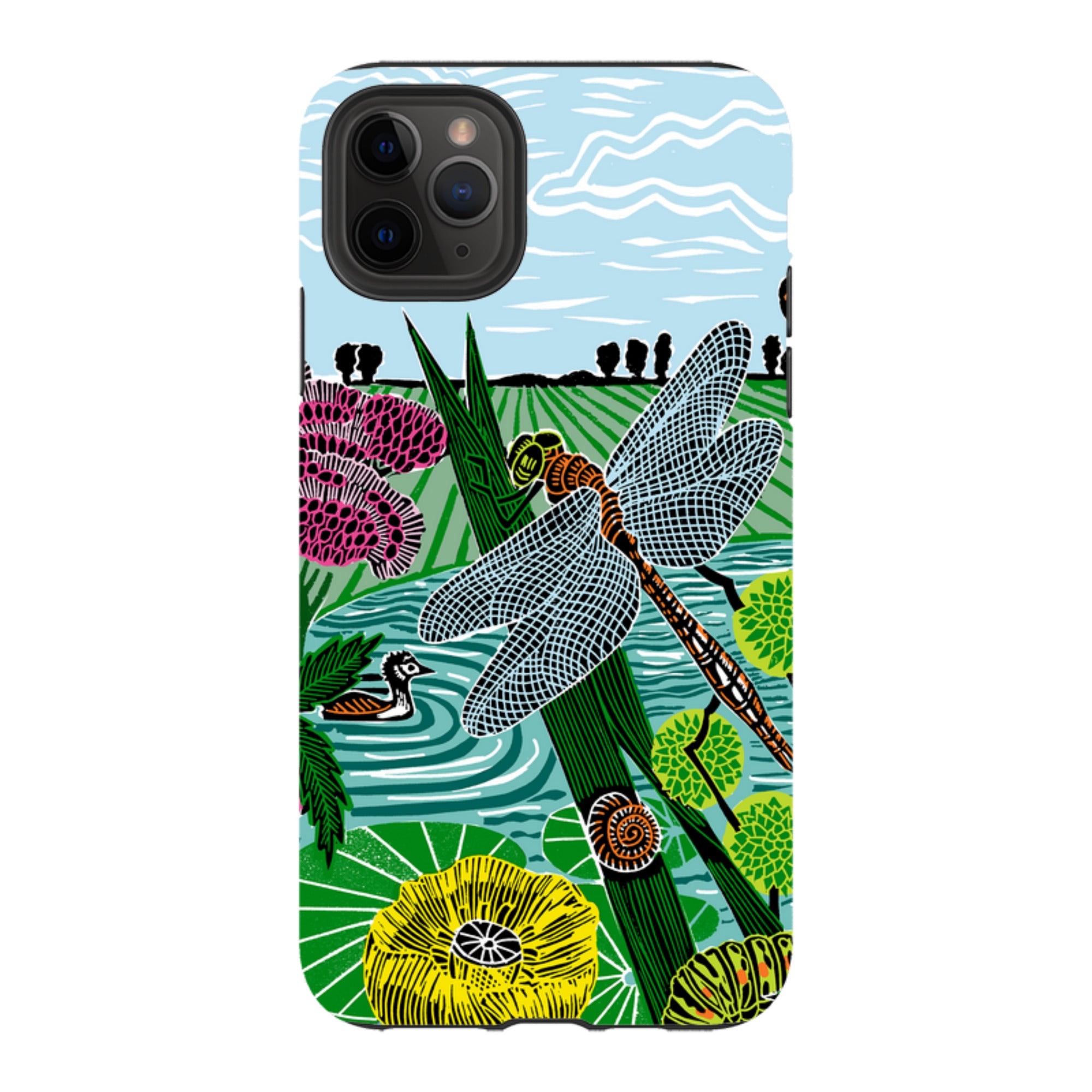 iPhone Tough Case - Pond By Kate Heiss