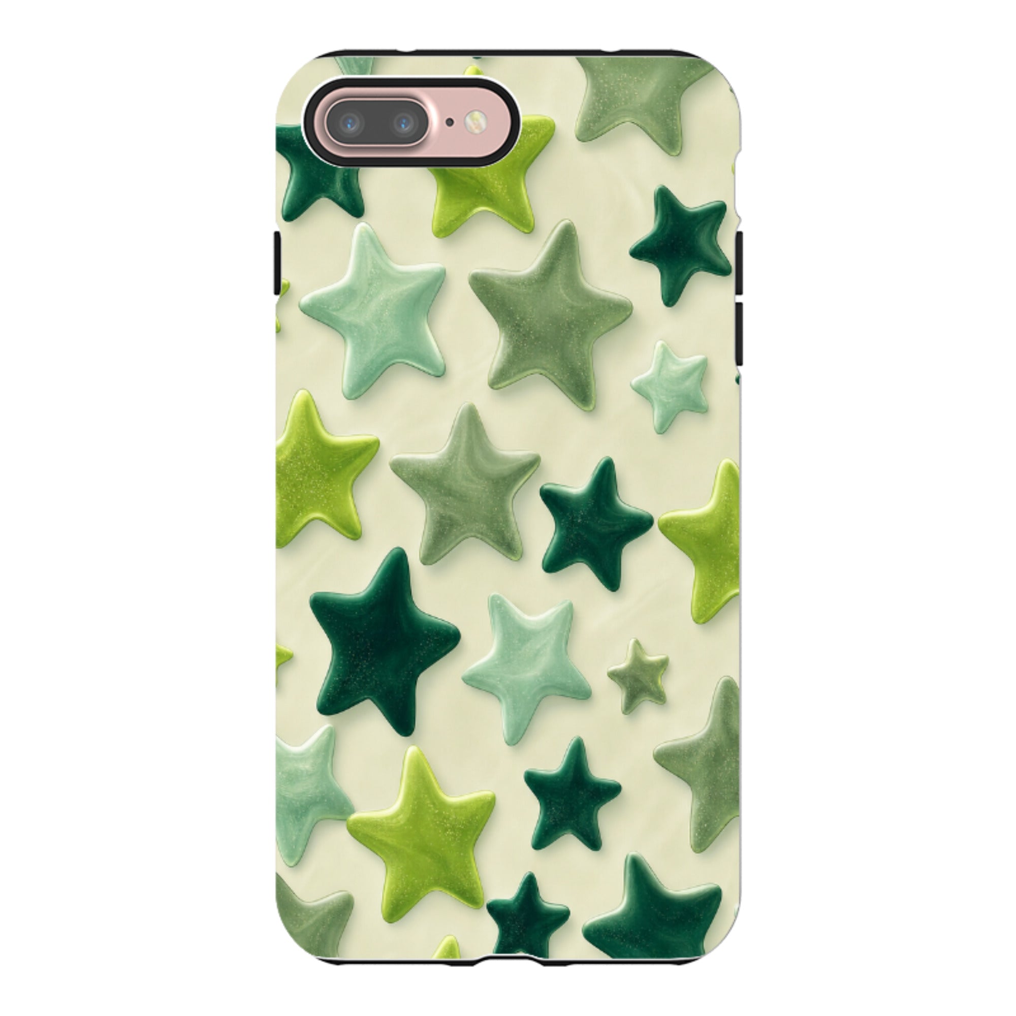 iPhone Tough Case - Sage Green Star