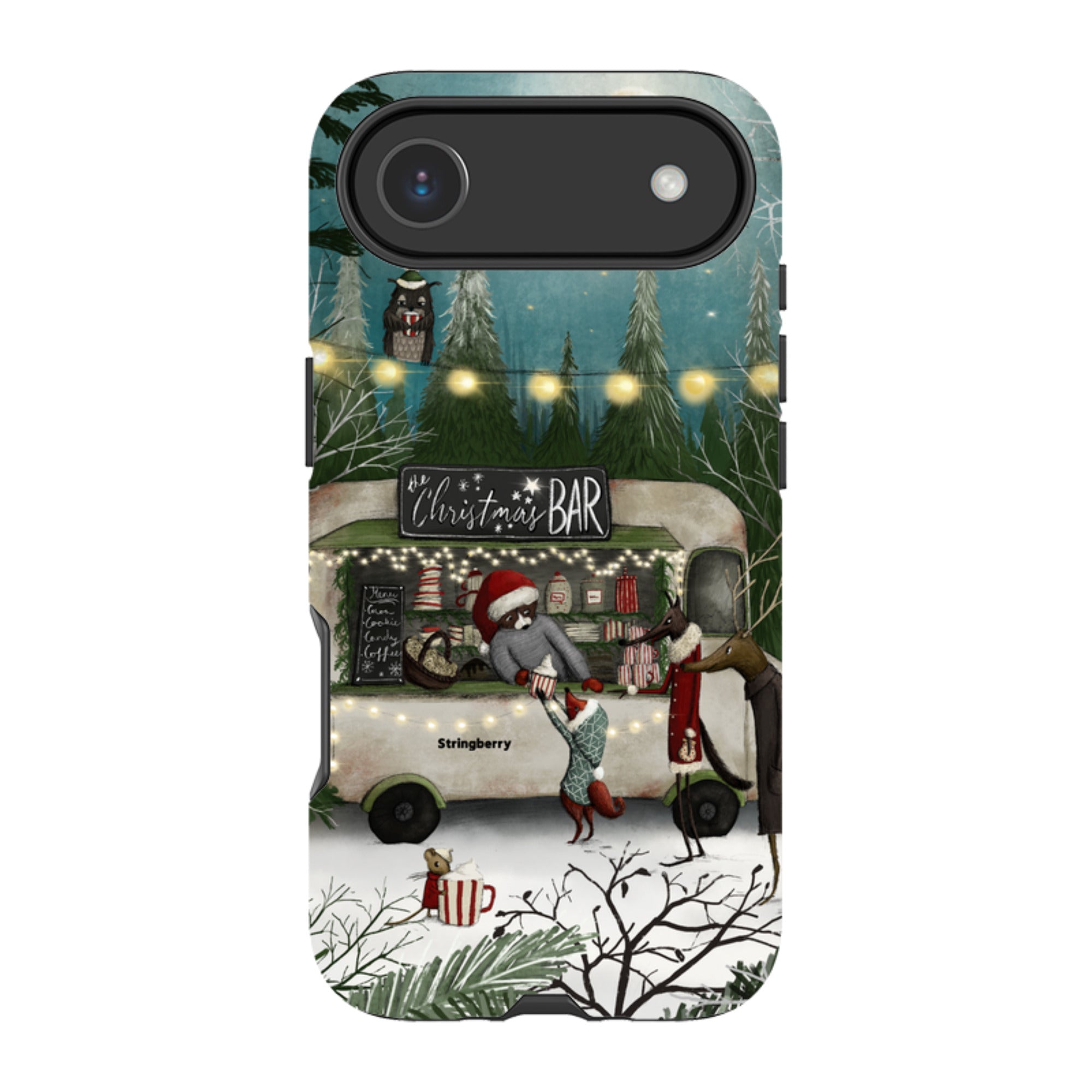 iPhone Tough Case - Christmas Bar By Maja Lindberg