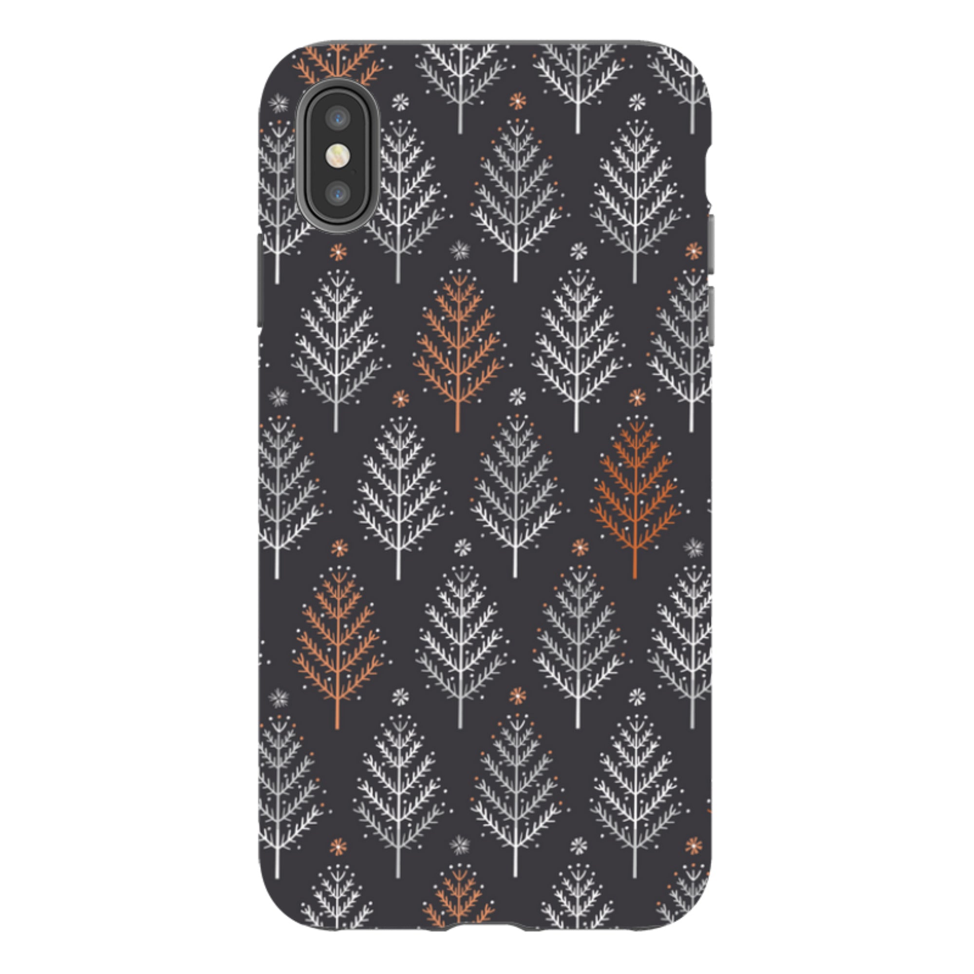 iPhone Tough Case - Winterfold Trees By Ali Brookes