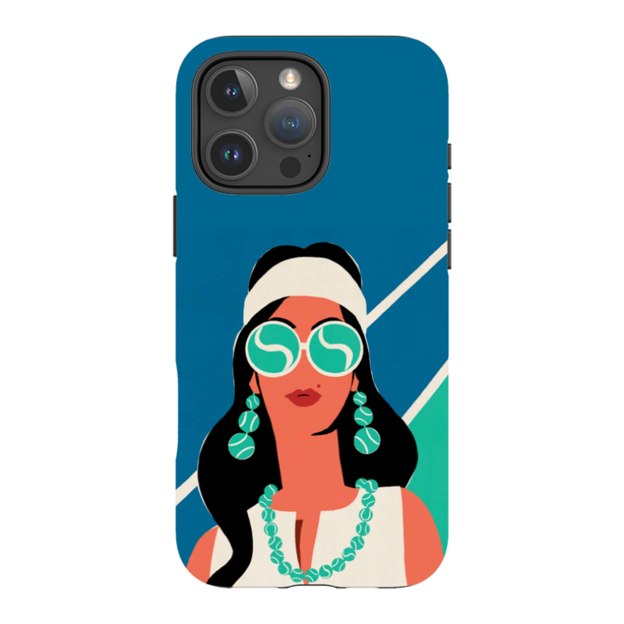iPhone MagSafe Tough Case -  Tennis Fashion By Paul Thurlby