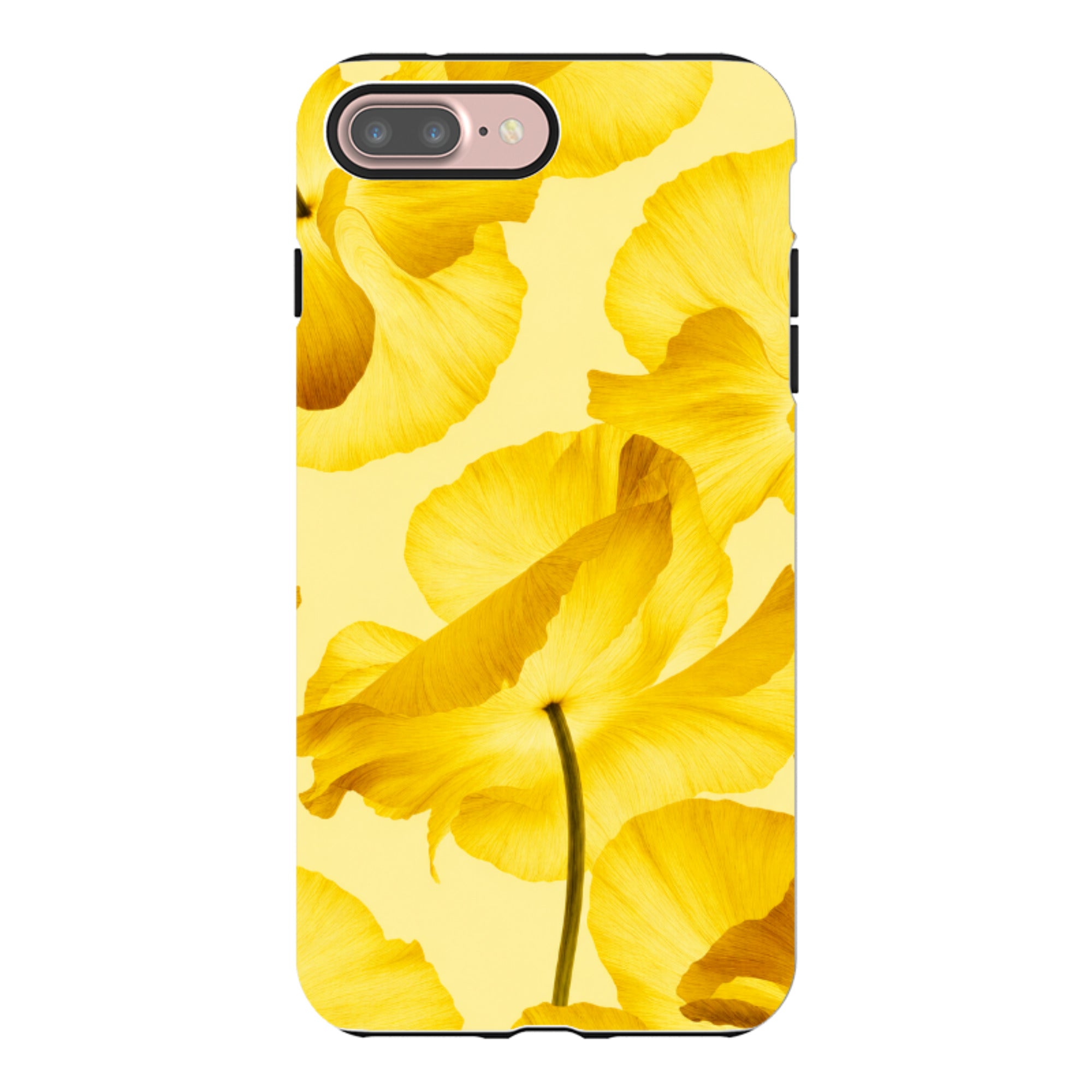iPhone Tough Case - Yellow Poppy