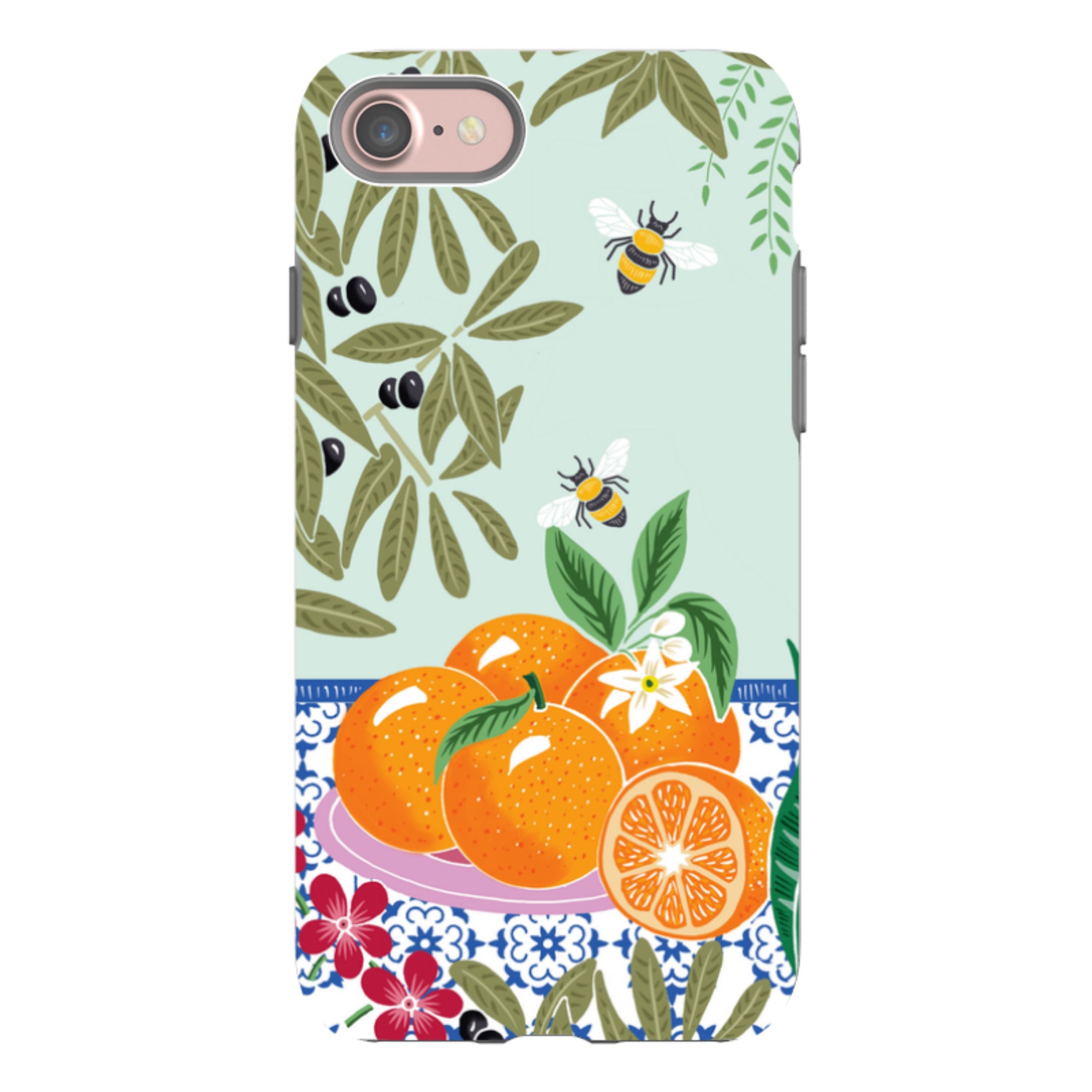 iPhone Tough Case - Oranges By Kate Heiss
