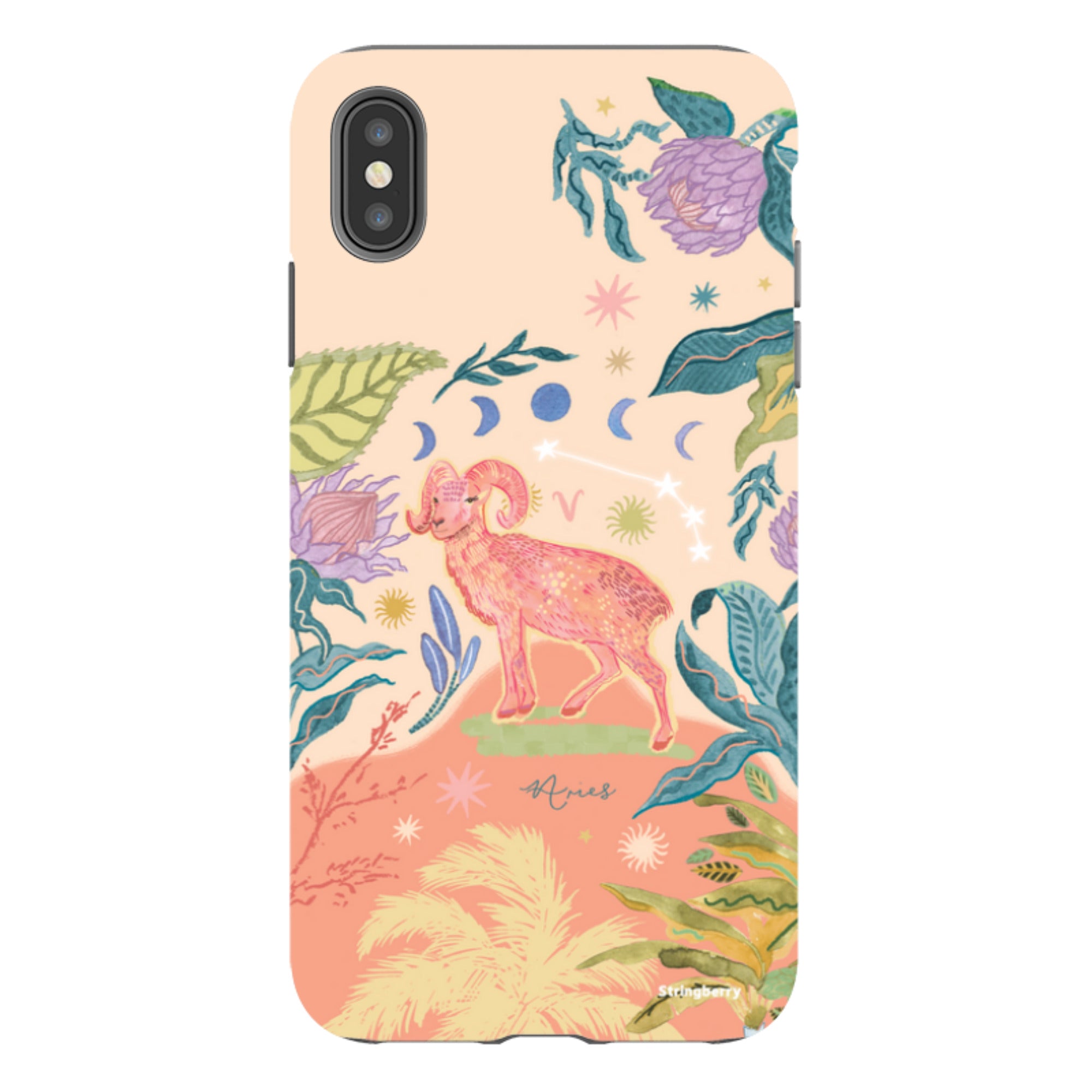 iPhone Tough Case - Aries By Emma Frances Grant