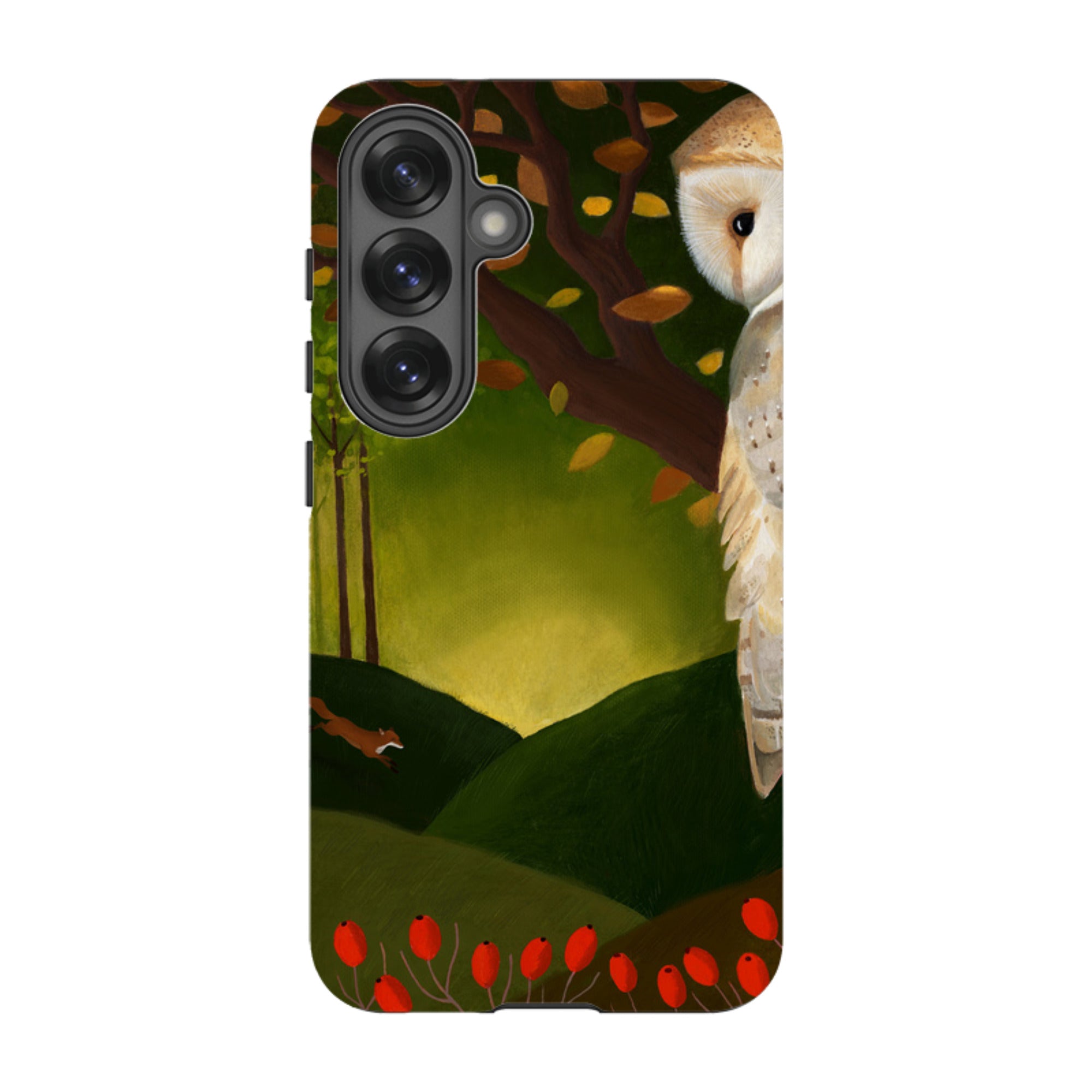 Samsung Tough Case - Autumn Owl And Fox By Bex Parkin