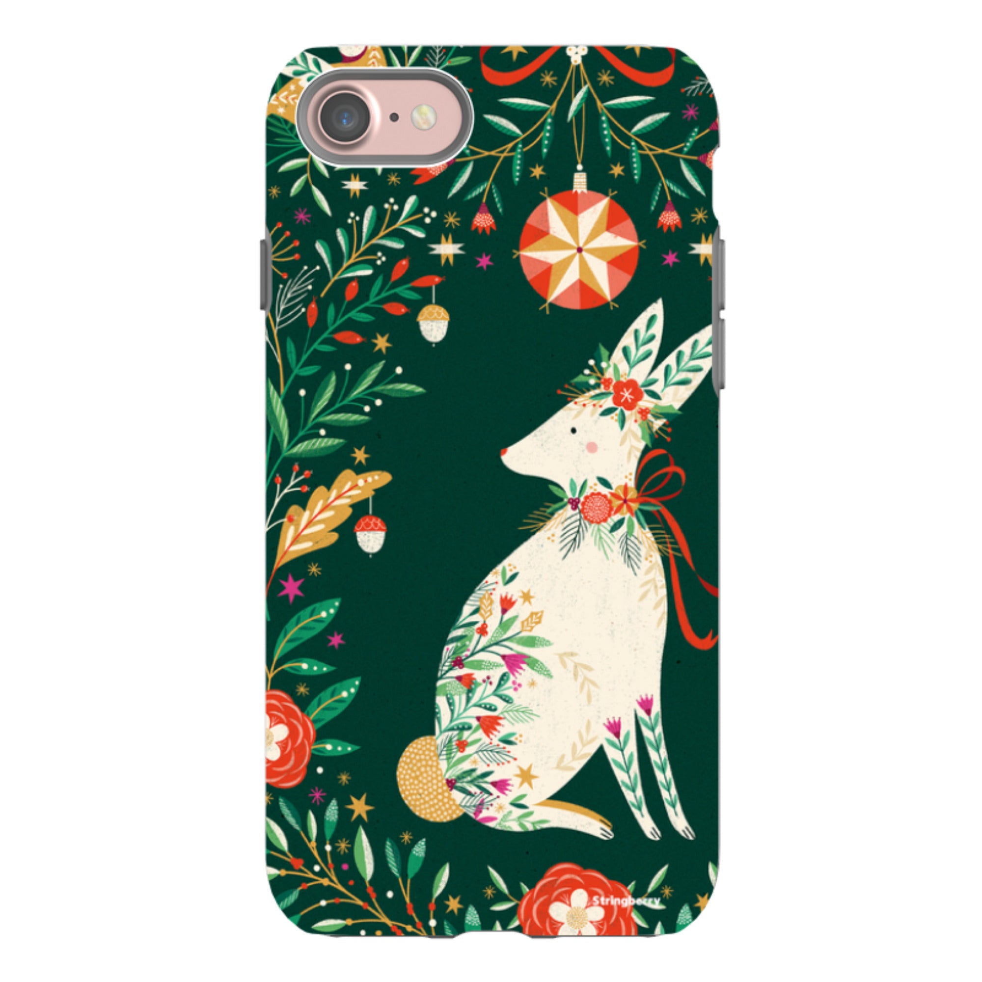 iPhone Tough Case - Hare II By Ali Brookes