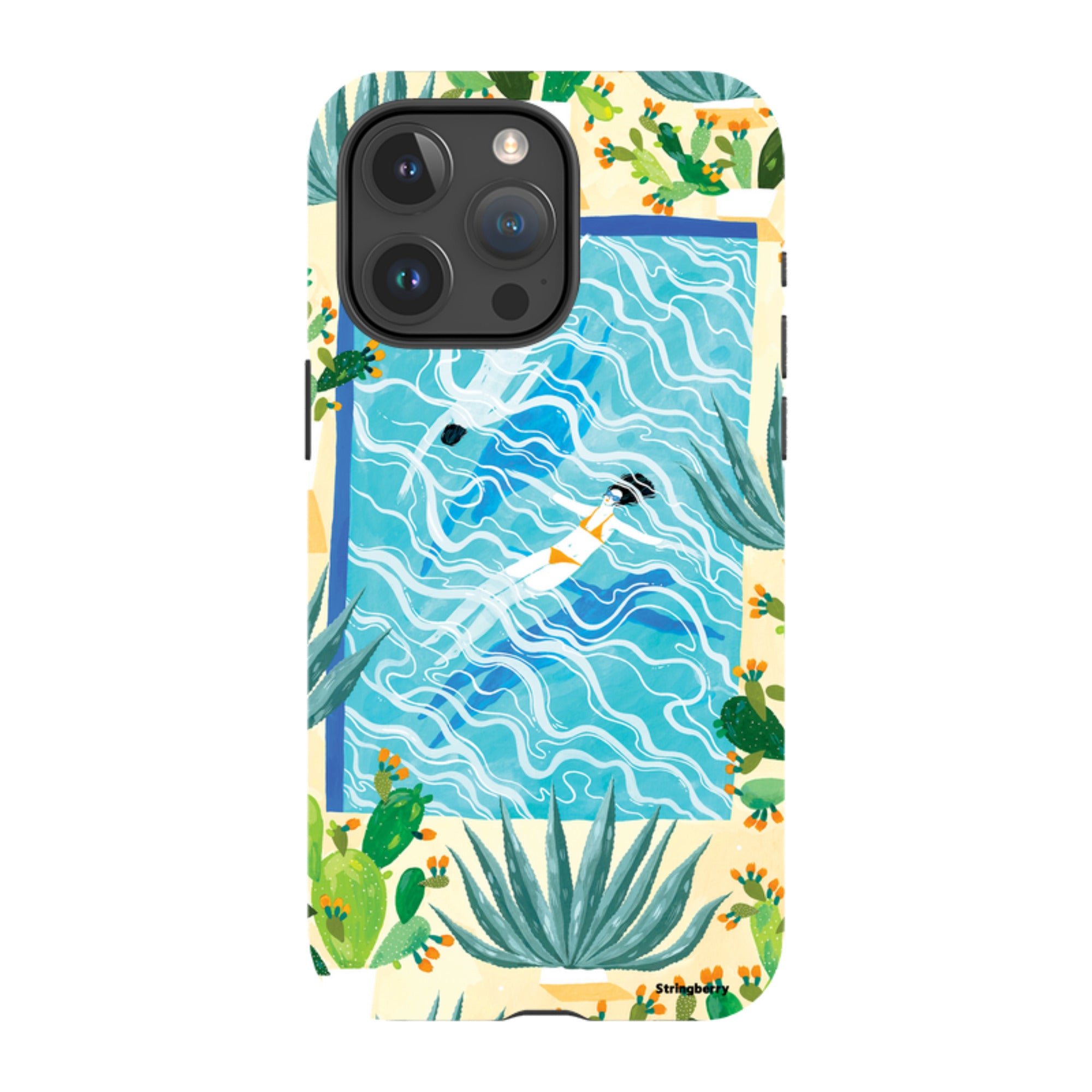 iPhone Tough Case - La Piscina By Madalina Andronic