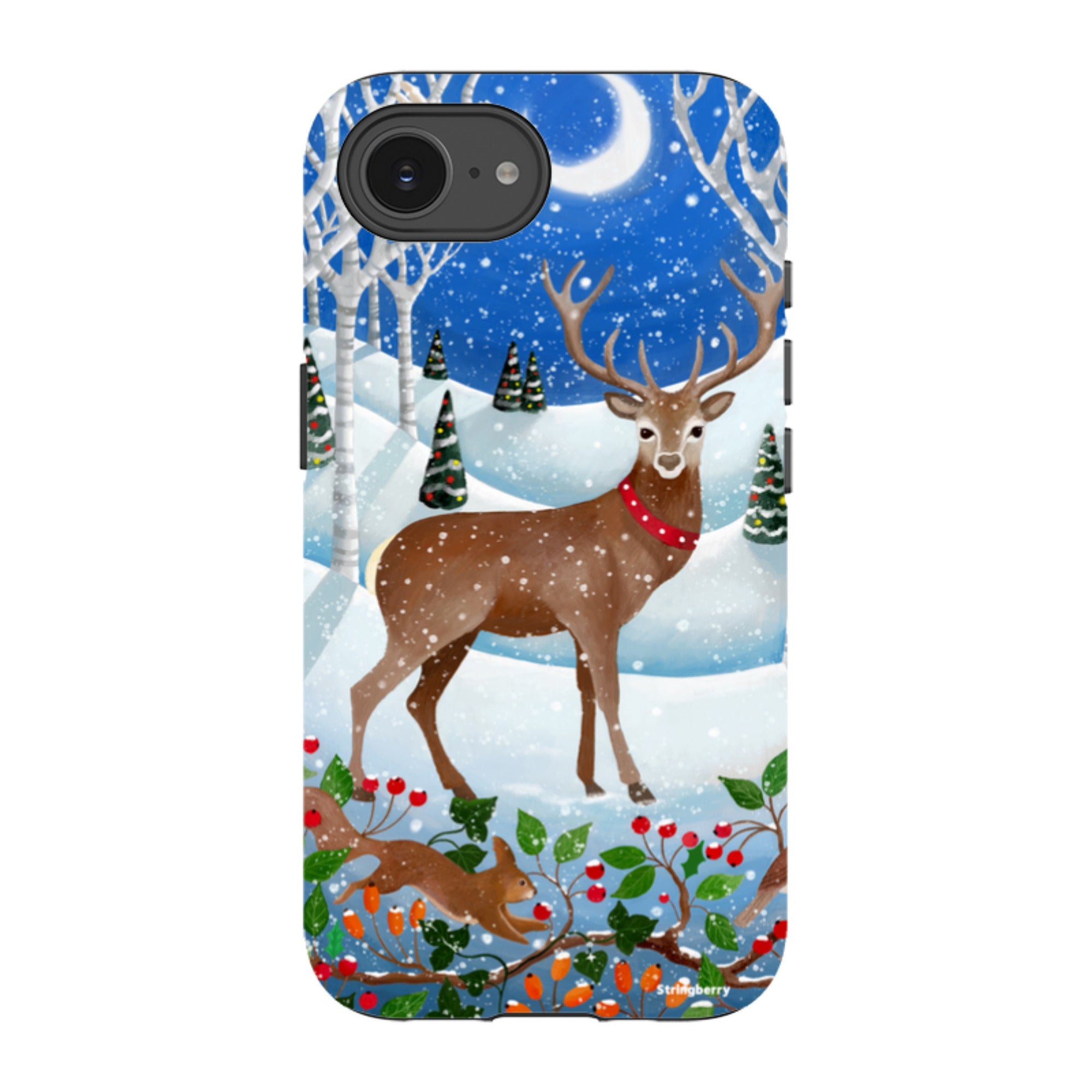 iPhone Tough Case - Deer By Bex Parkin