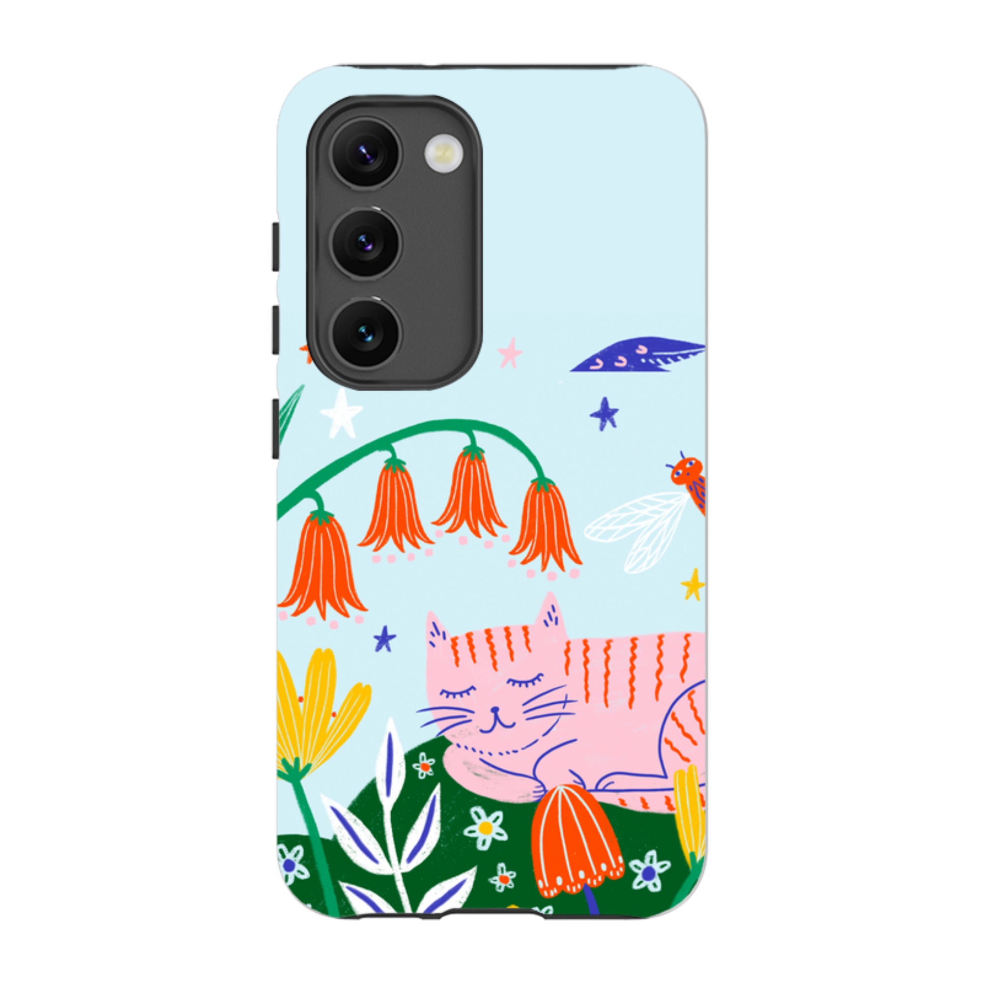 Samsung Tough Case - Cat By Lee Foster Wilson
