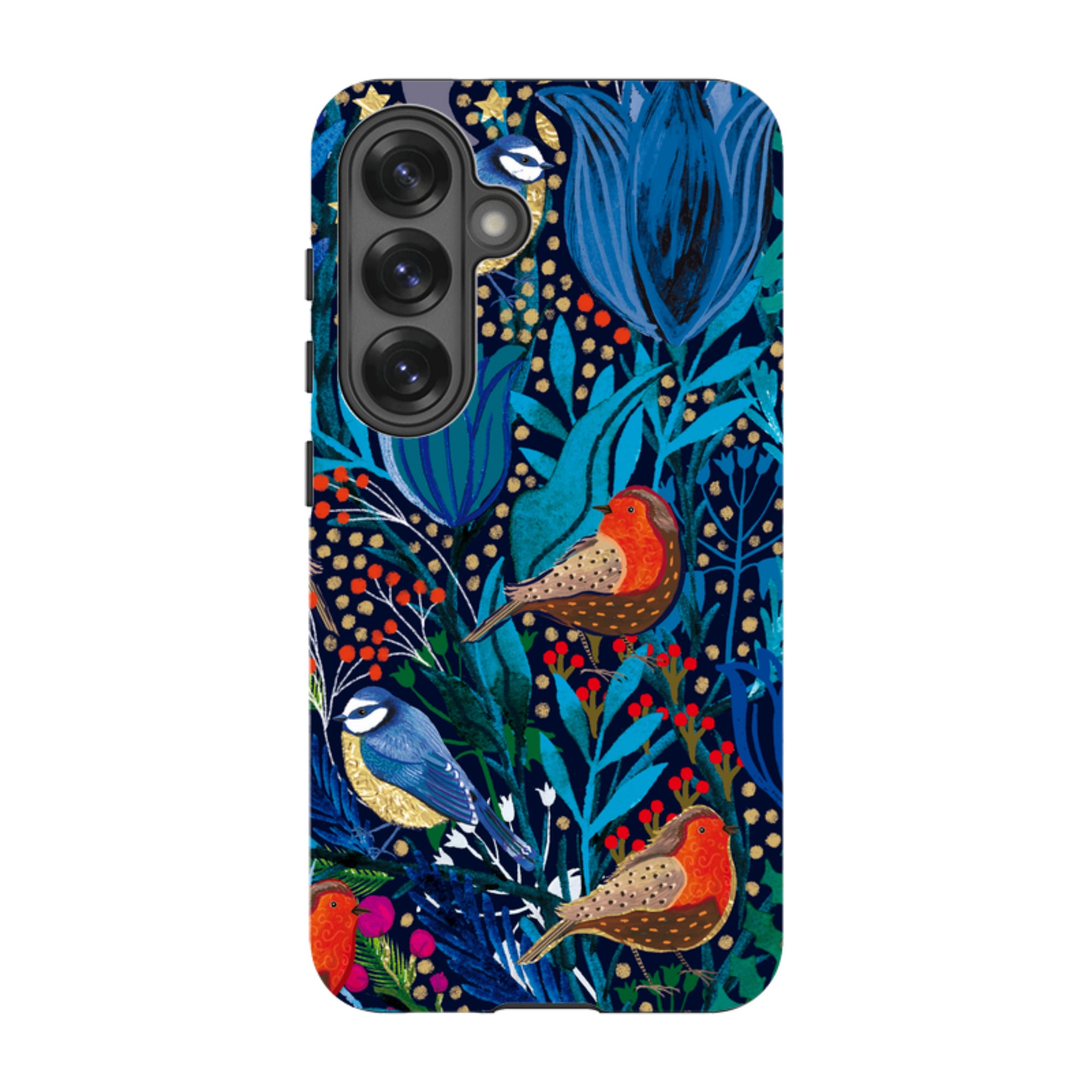 Samsung Tough Case - Xmas Robin IV By Emma Frances Grant