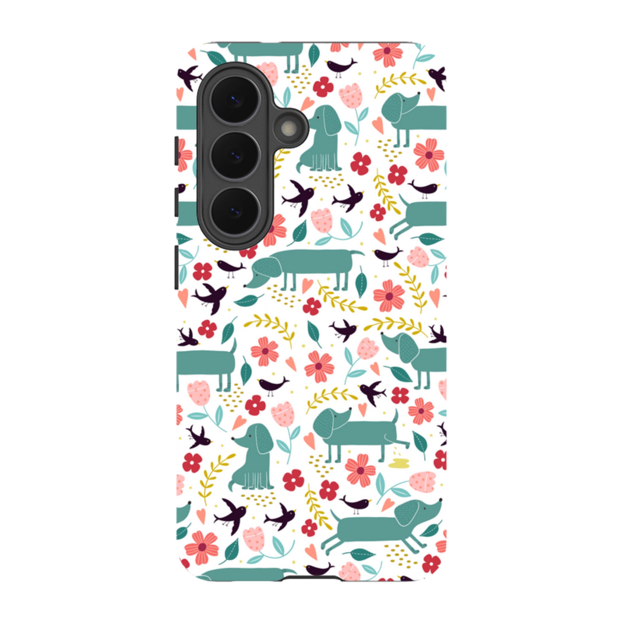 Samsung Tough Case - Cheek Dachshunds By Suzy Taylor