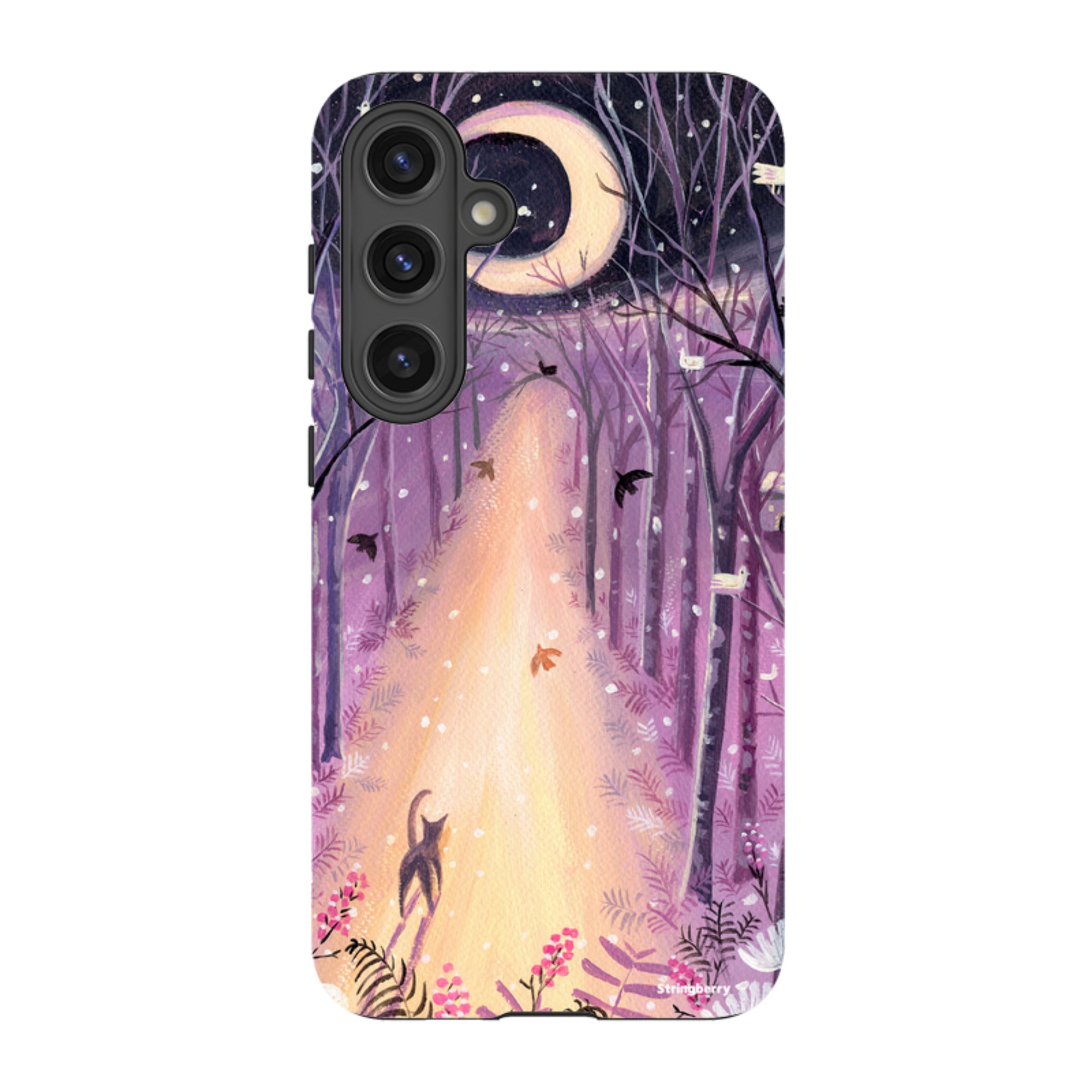 Samsung Tough Case - Forest Cat By Mary Stubberfield